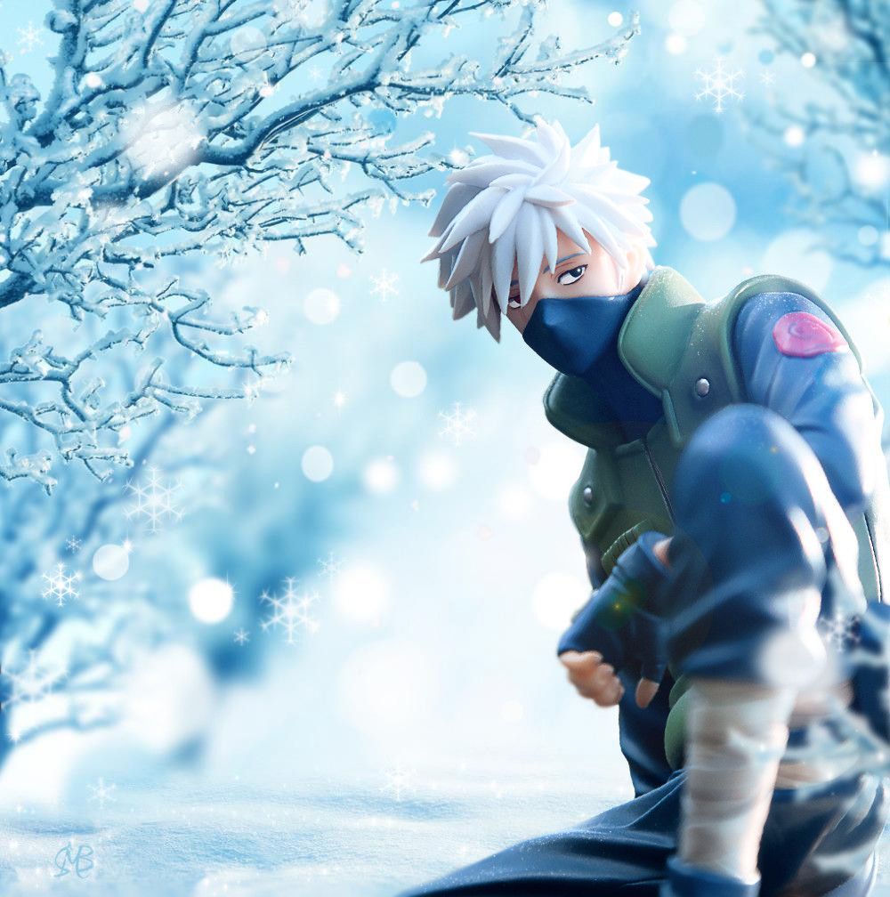 A Kakashi Winter. MyFigureCollection.net. Kakashi, Kakashi hatake, Naruto wallpaper