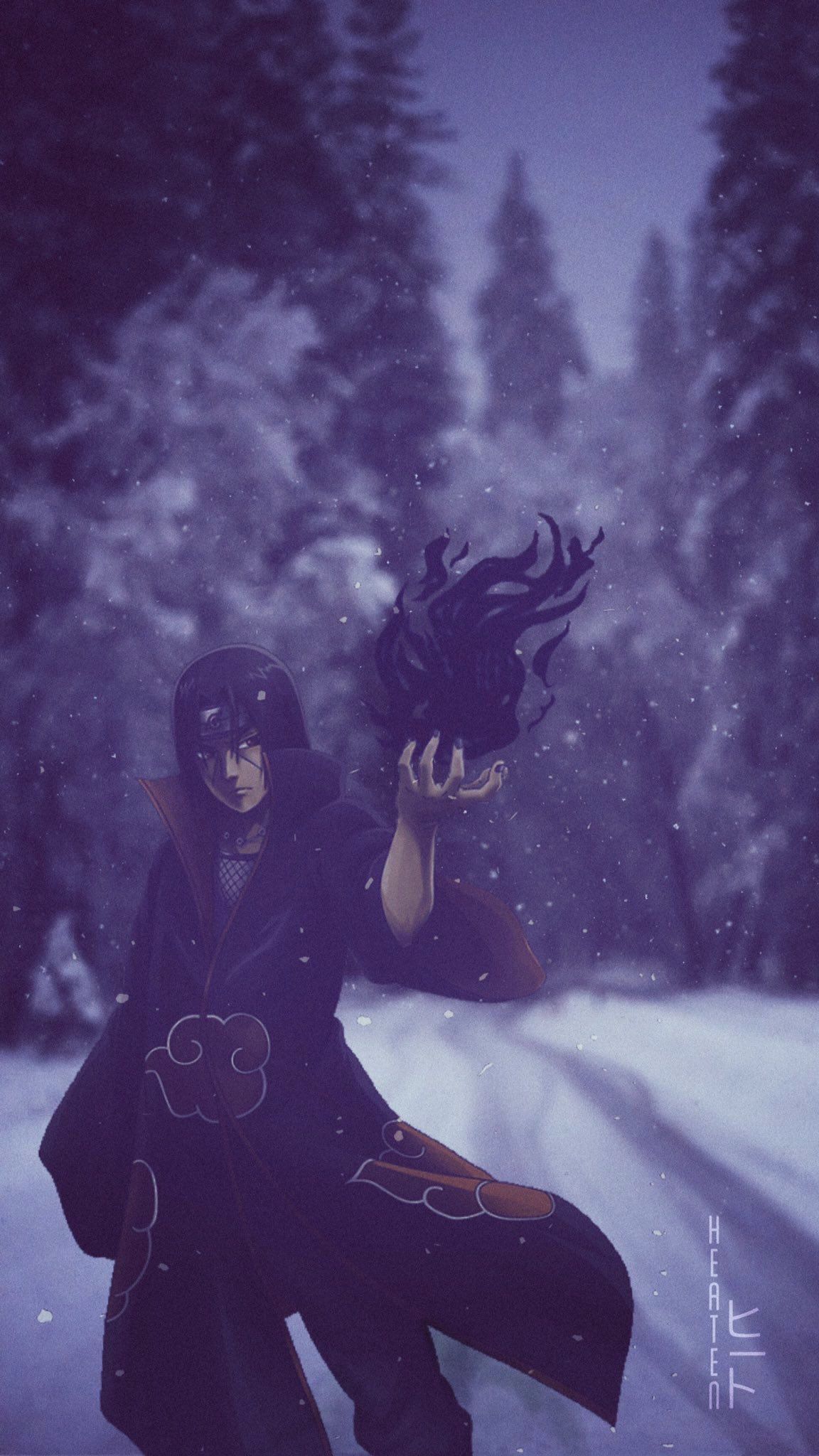 ITACHI em 2020. Animes wallpaper, Papeis de parede para iphone, Anime