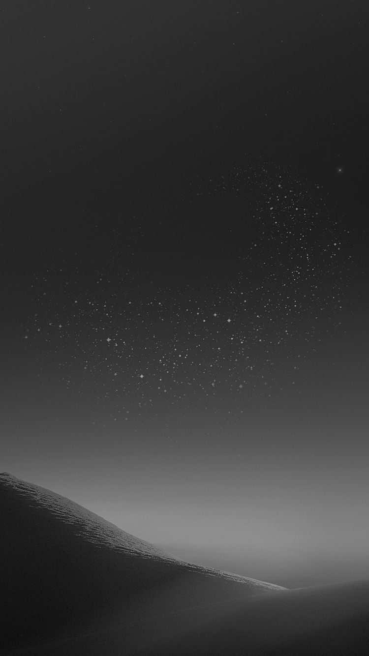 Galaxy Night Sky Star Art Illustration Samsung Dark Bw Wallpaper