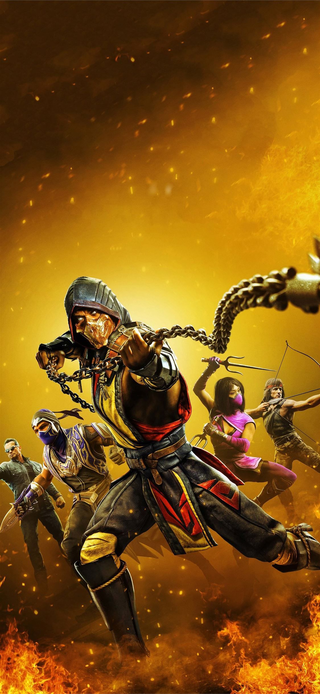 Best Mortal kombat iPhone X HD Wallpaper