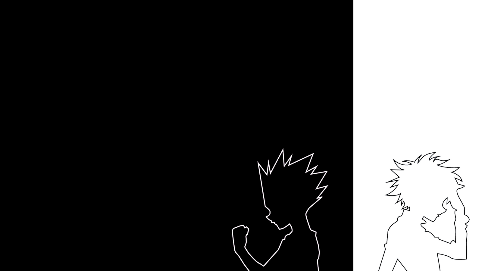 Download Hunter X Hunter Iphone Minimalist Wallpaper