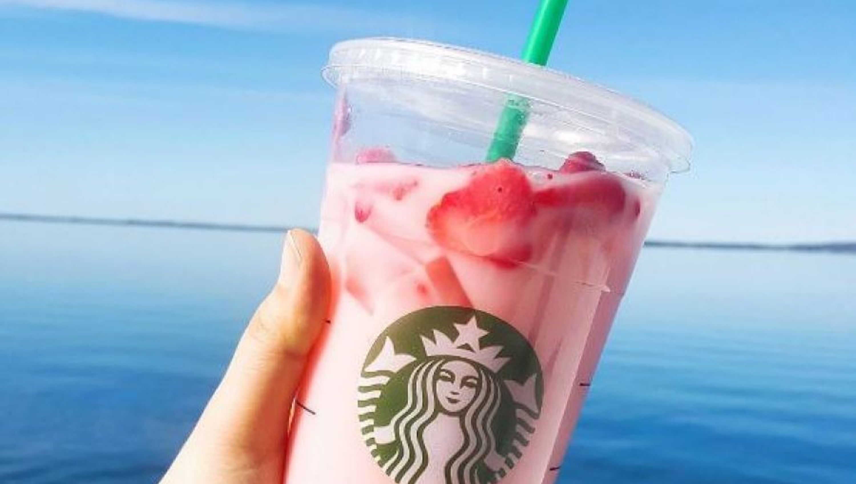 These Starbucks Pink Drink Nails Are So Realistic