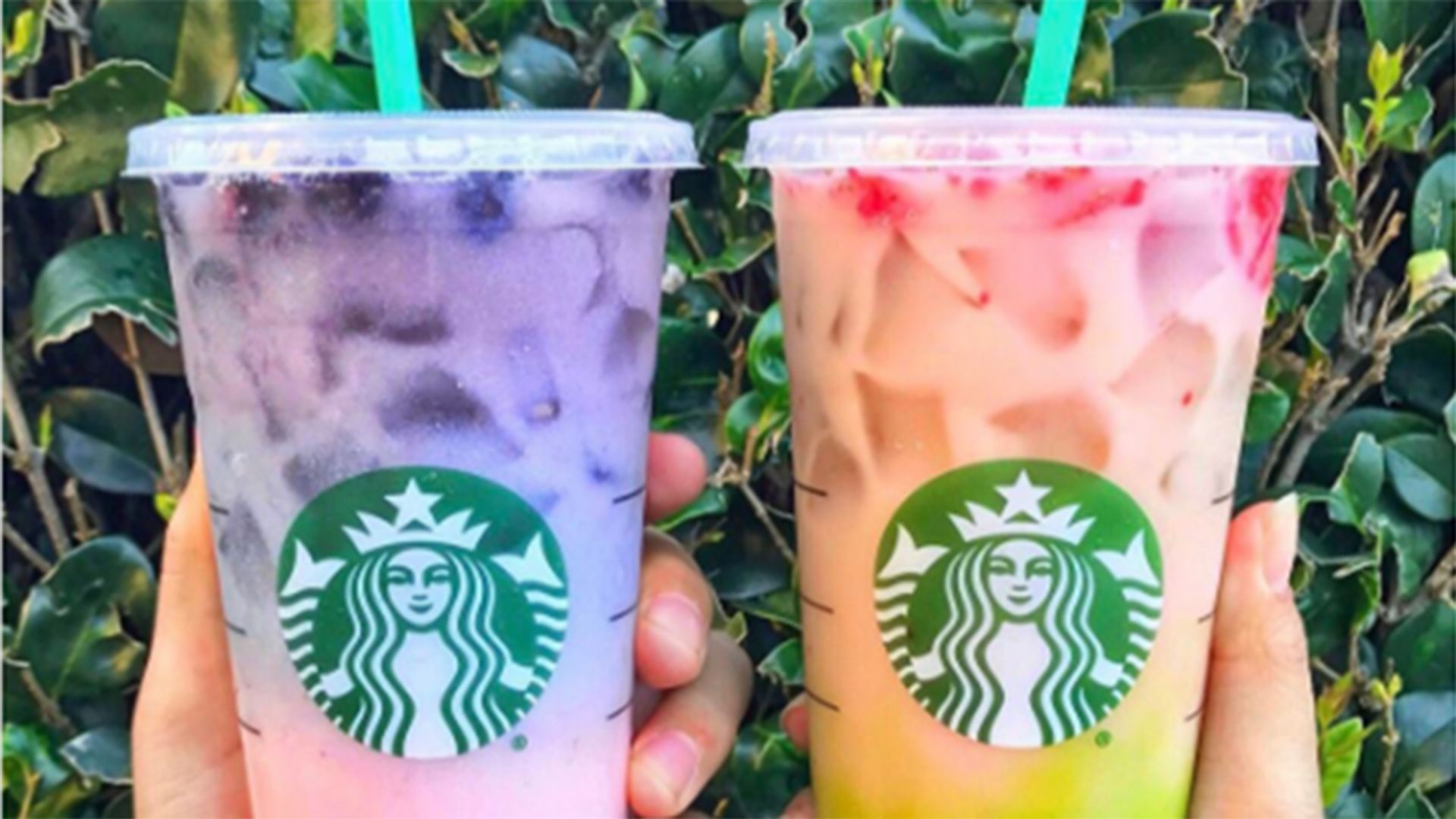 Secret rainbow Starbucks drinks are stunning—how to get them