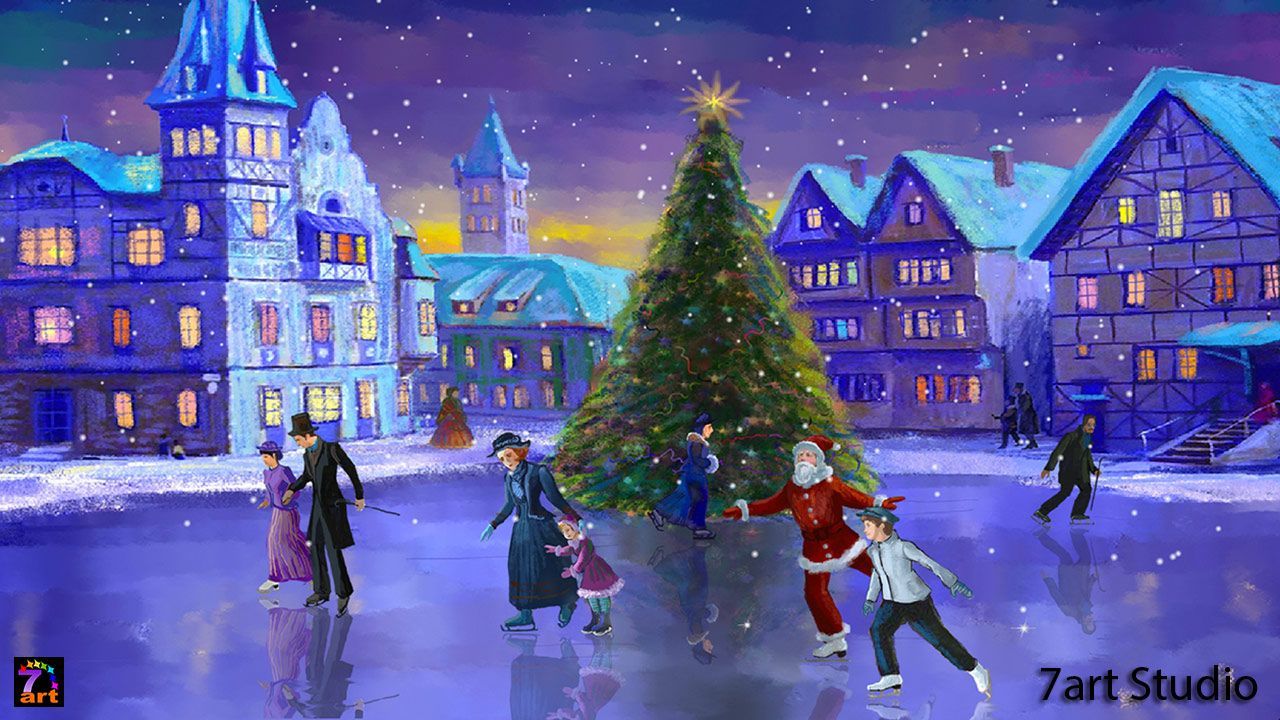 Animated Christmas Wallpaper Windows 7 Free Download