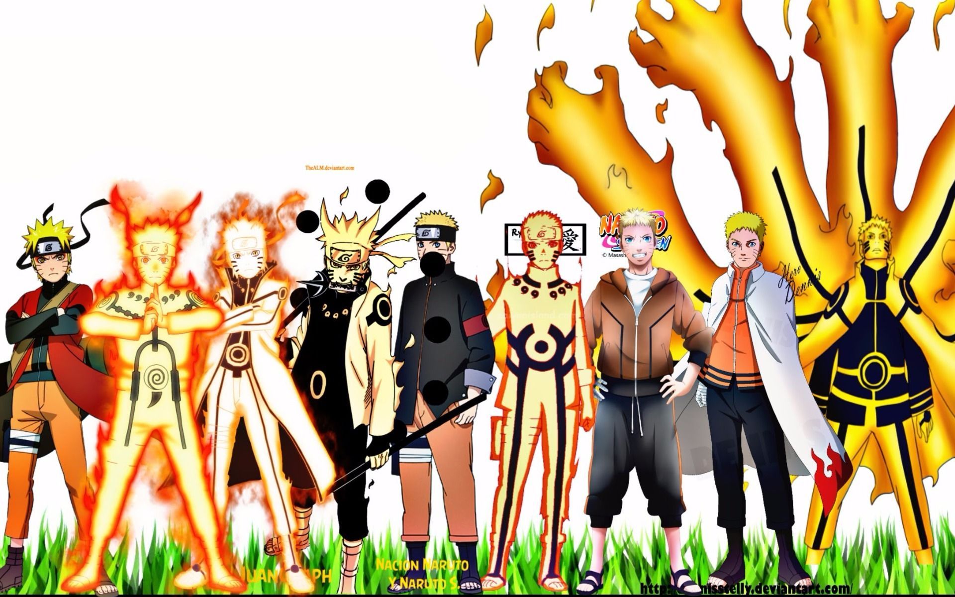 Naruto All Forms Wallpapers Wallpaper Cave