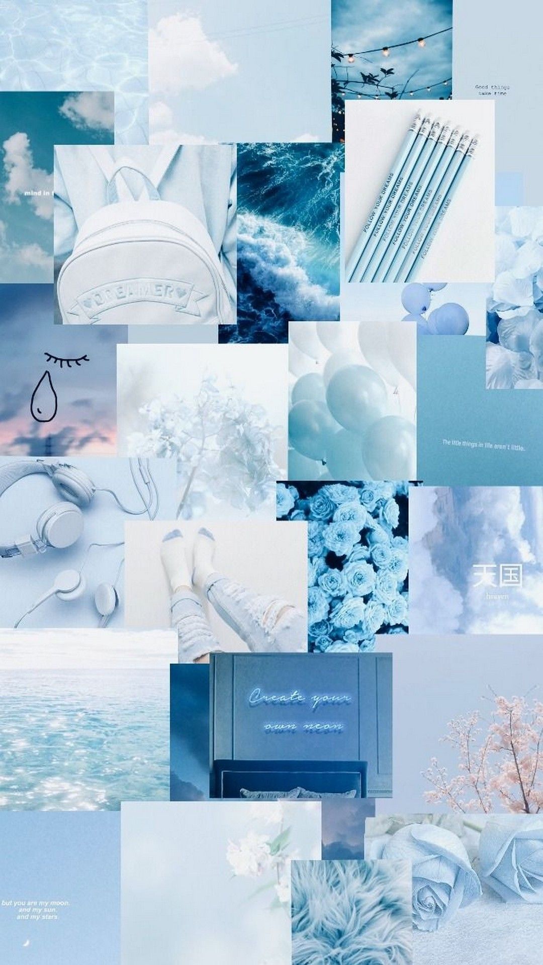 Blue Wallpaper Aesthetic Wallpaper & Background Download