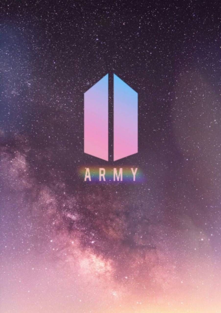 Blue BTS ARMY Logo Sticker