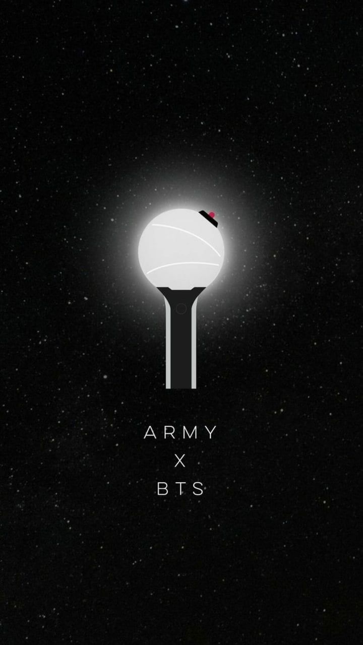 Download BTS Army Logo Purple Space Wallpaper | Wallpapers.com