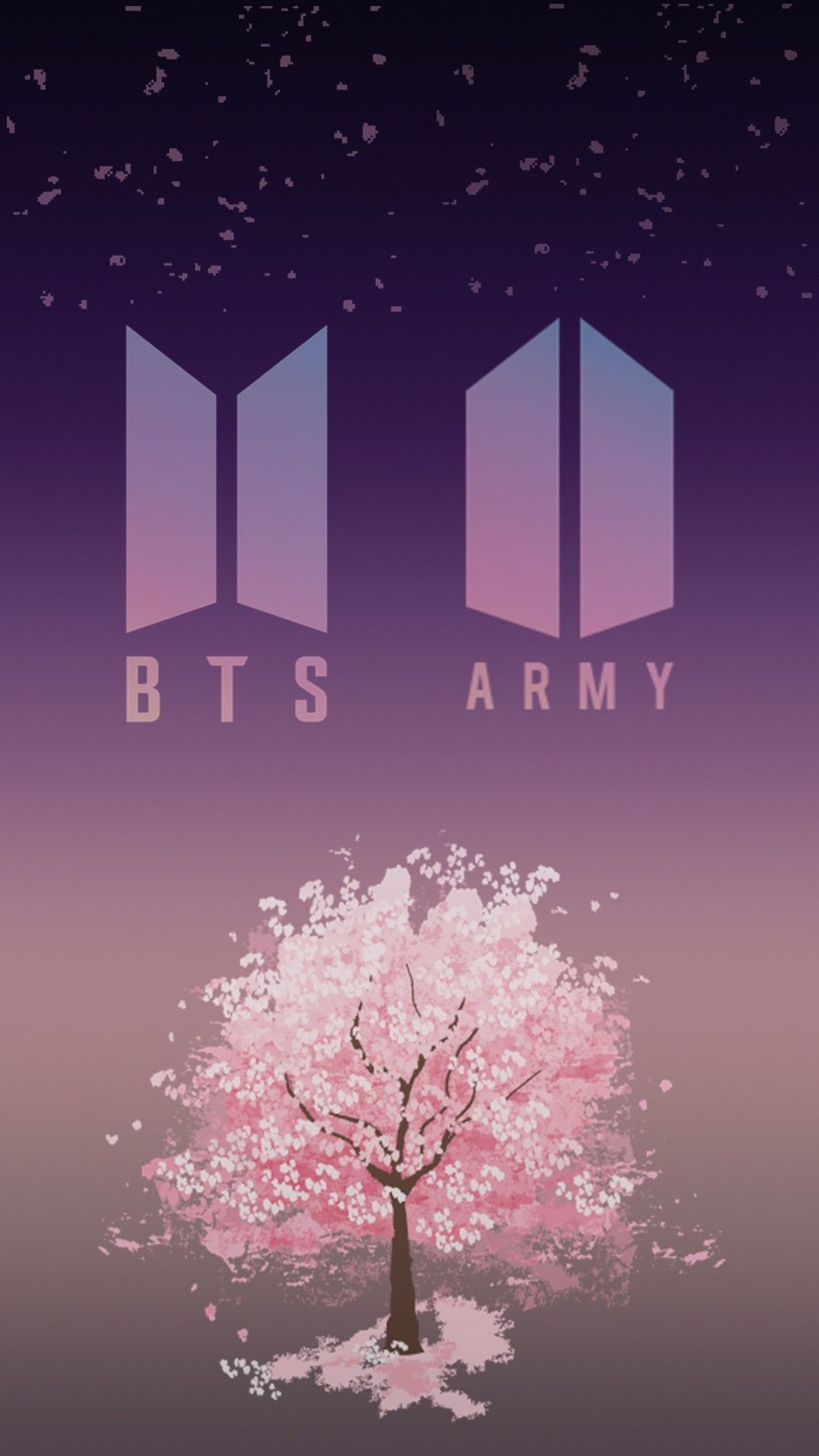 BTS Army Logo Wallpapers Wallpaper Cave