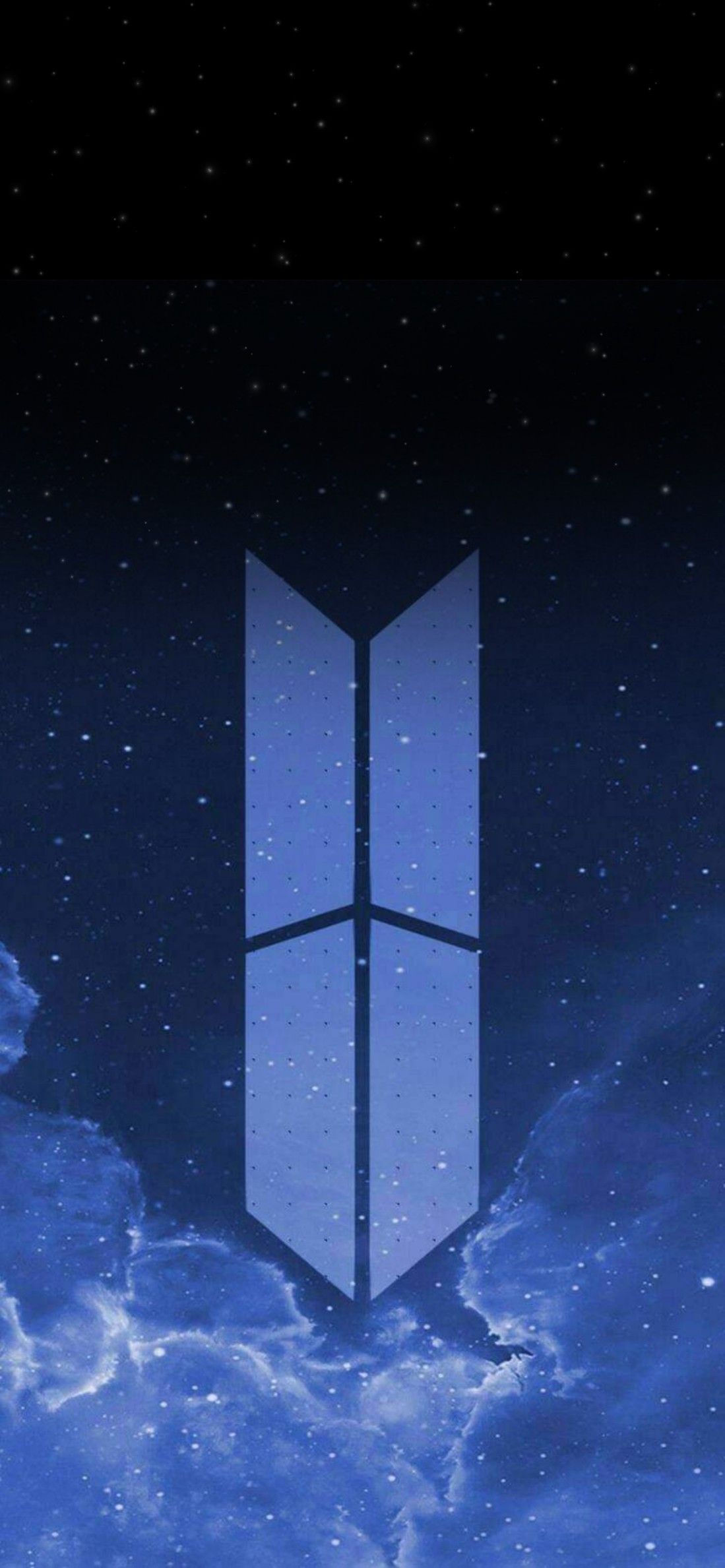 BTS x ARMY Background logos di 2020. Lukisan galaksi, Galaksi, Gambar