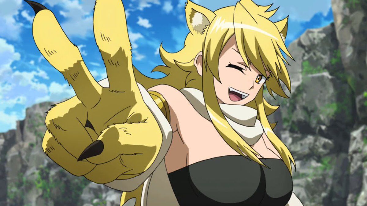 Bladeocity can definitely see that. It could also be Leone from Akame Ga Kill as well
