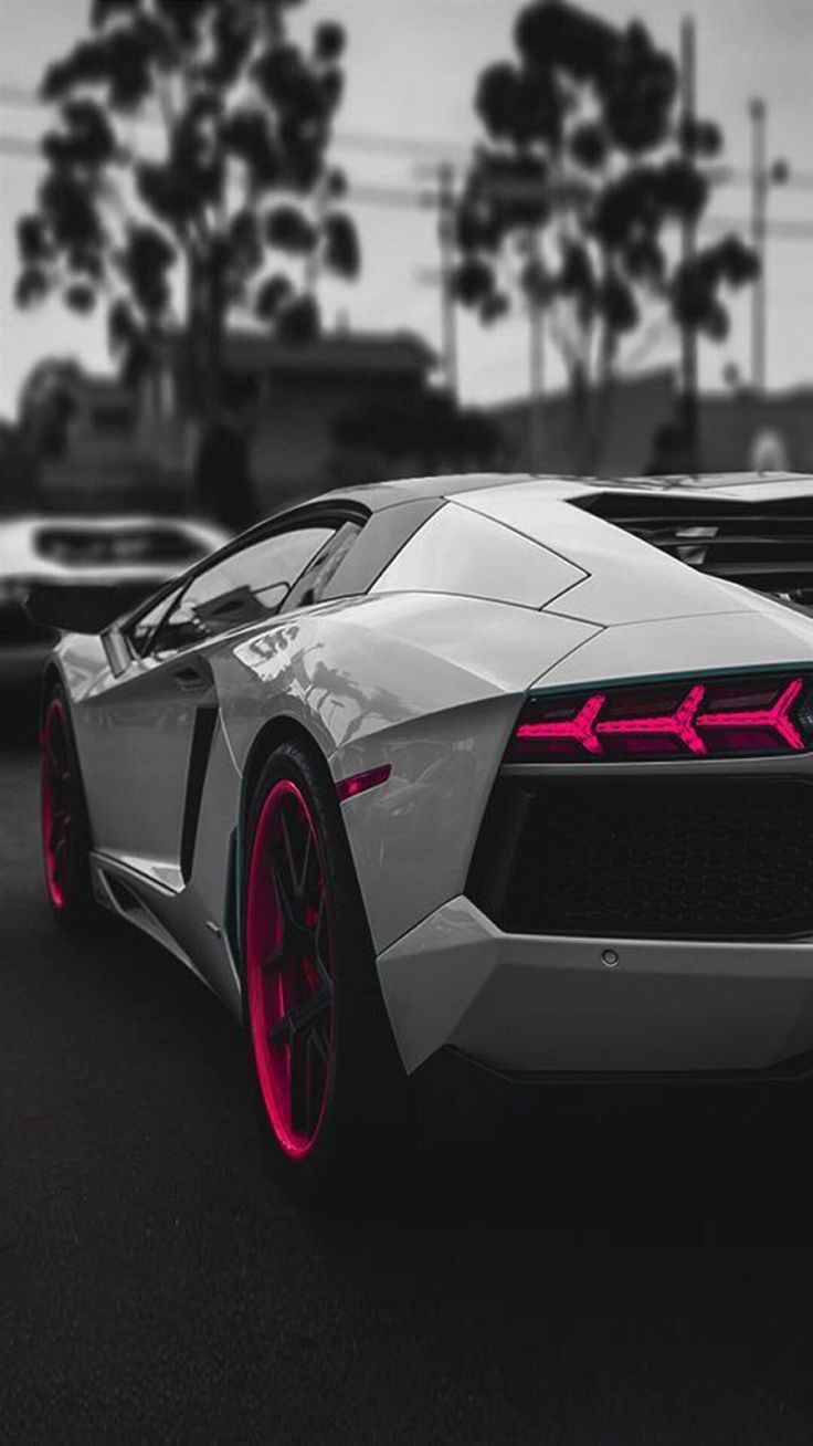 Red and Orange Lamborghini Aventador 4K HD Desktop Wallpaper for 4K Ultra HD TV • Tablet Phone Wallpaper