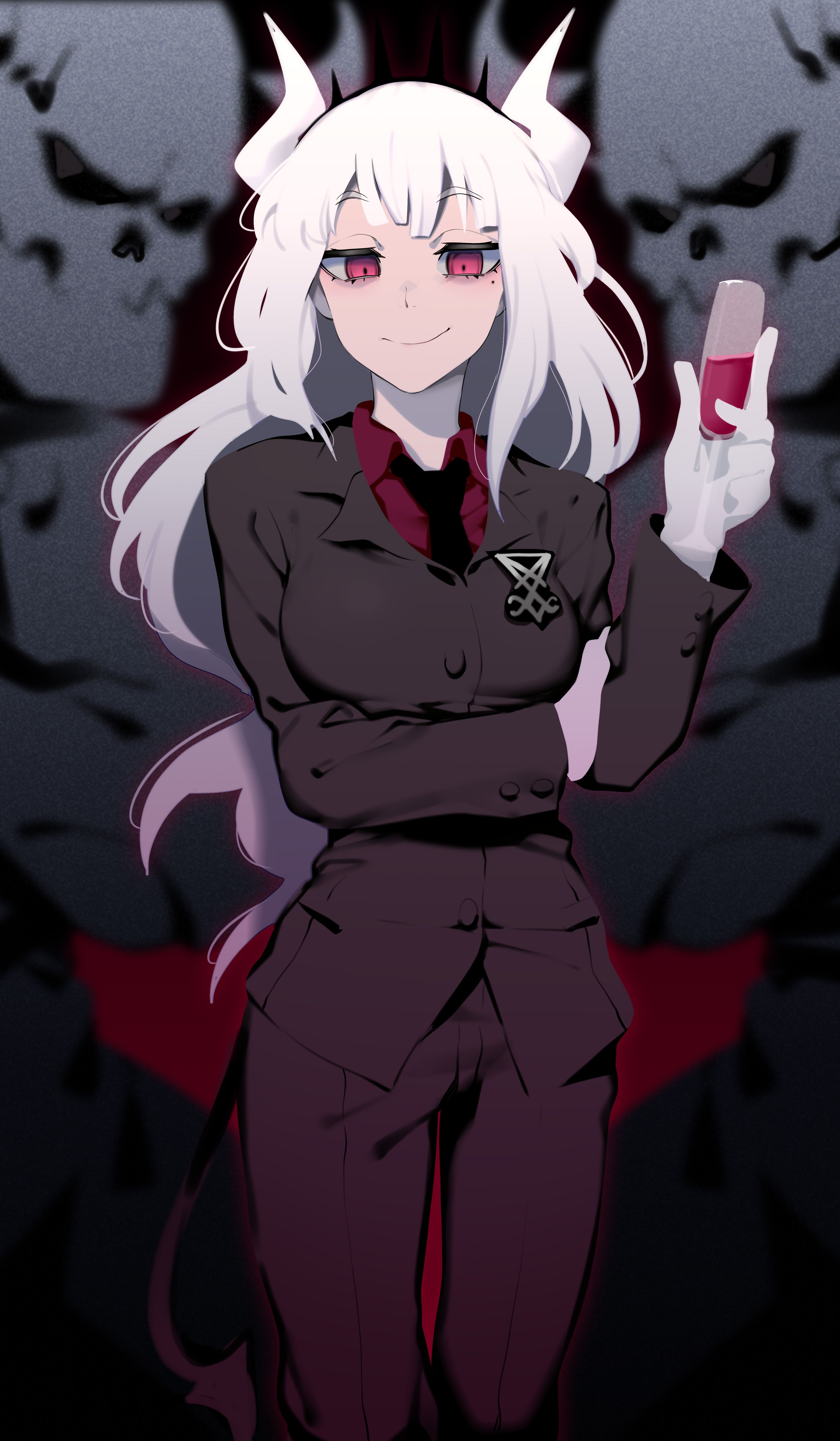 Lucifer (Helltaker) Anime Image Board