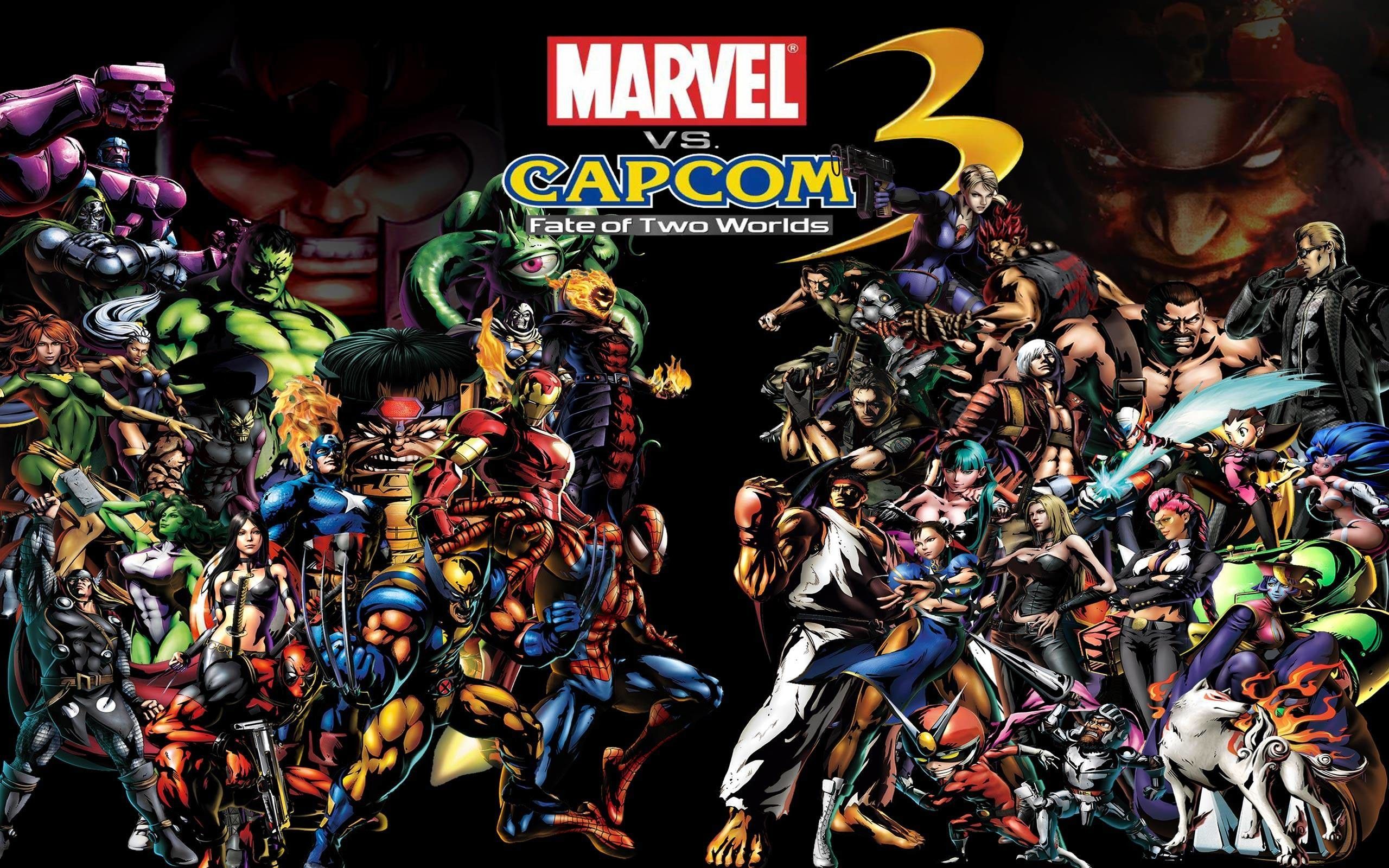 Marvel Vs. Capcom Wallpaper Free .wallpaperaccess.com