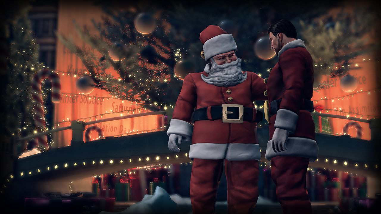 Saints Row IV's Christmas themed DLC available now