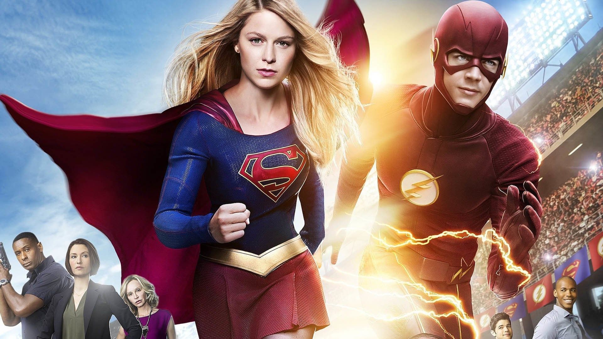 Flash And Supergirl Wallpaper