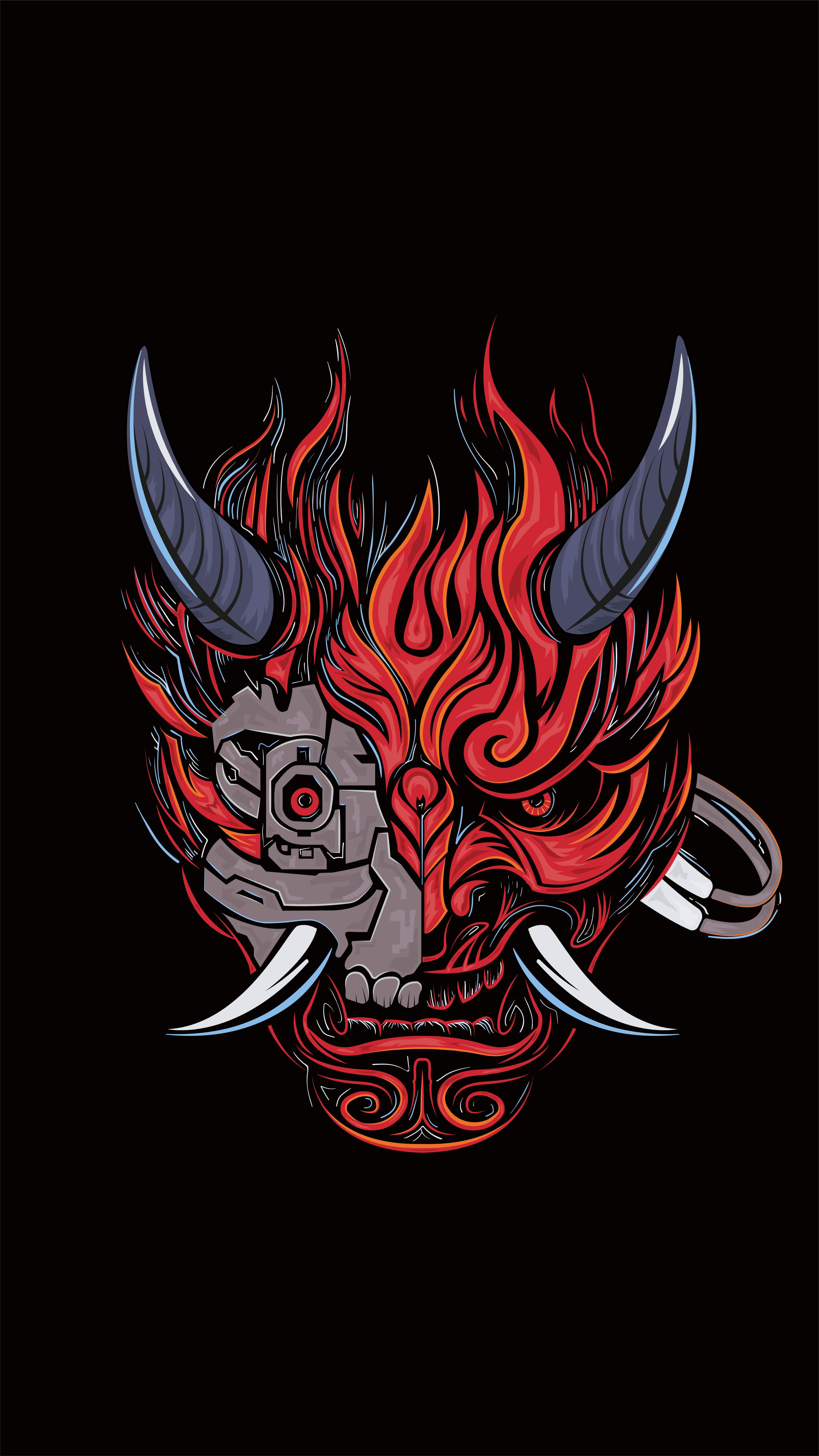 High resolution samurai logo wallpapers for mobile devices . : r