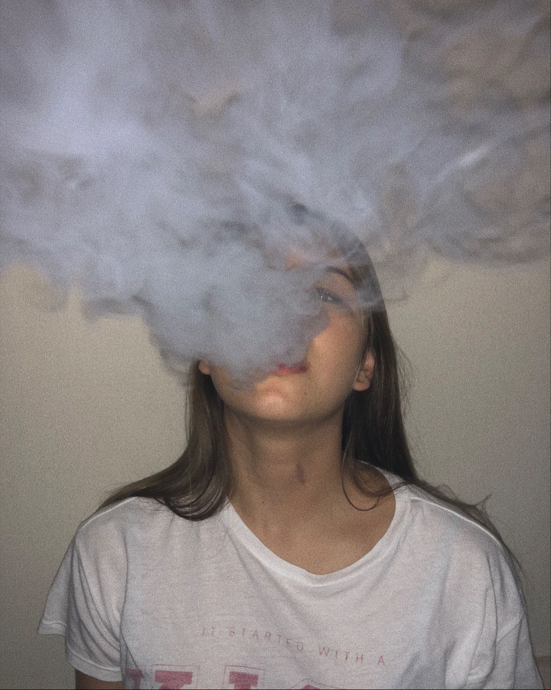 Tumblr Girl Smoking Weed Wallpaper iPhone