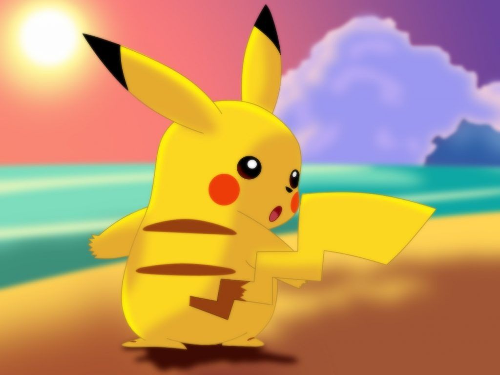 Pikachu Cute Pics 3D HD Wallpaper