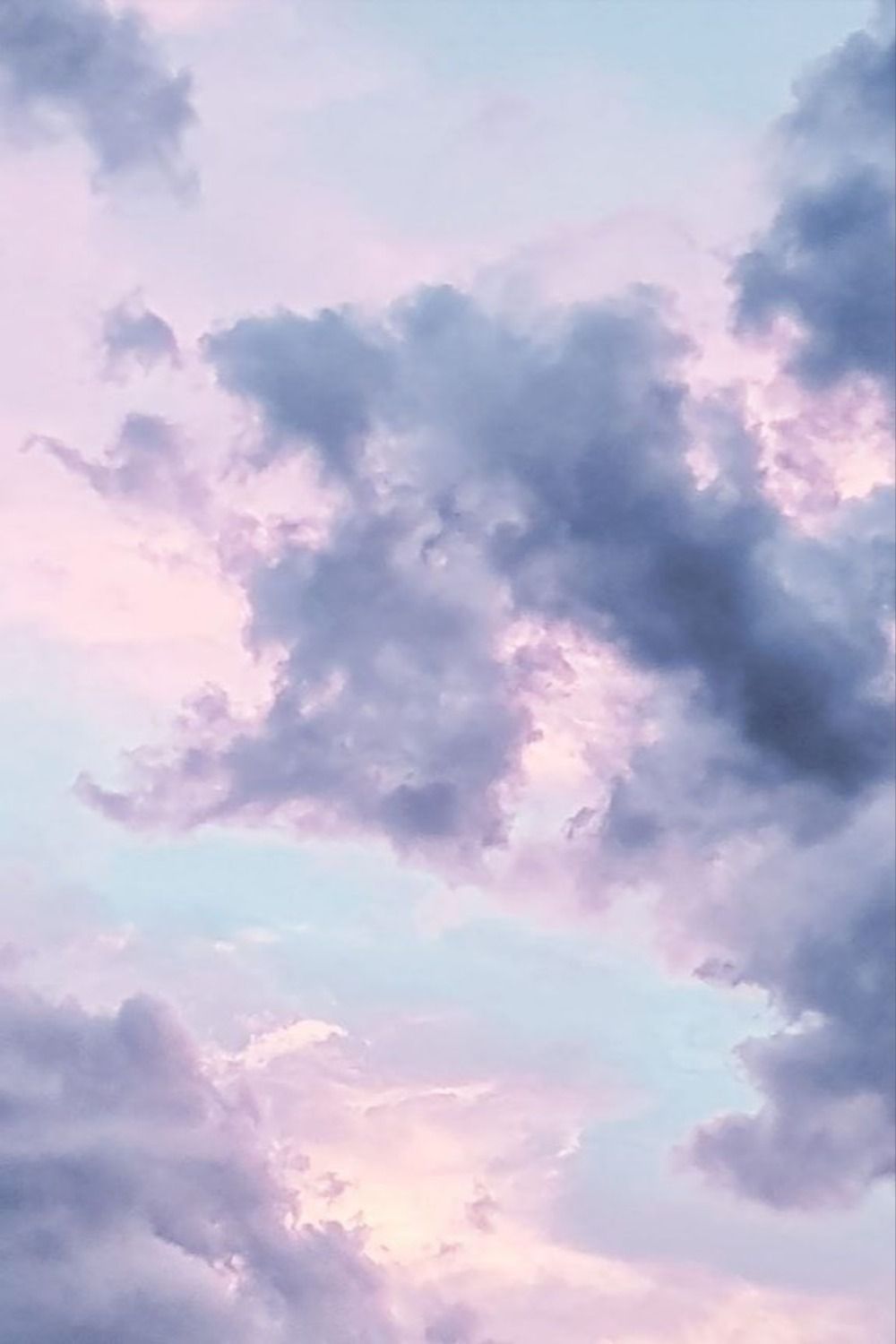 iphone aesthetic wallpaper. Preppy wallpaper, Pastel iphone wallpaper, Clouds wallpaper iphone