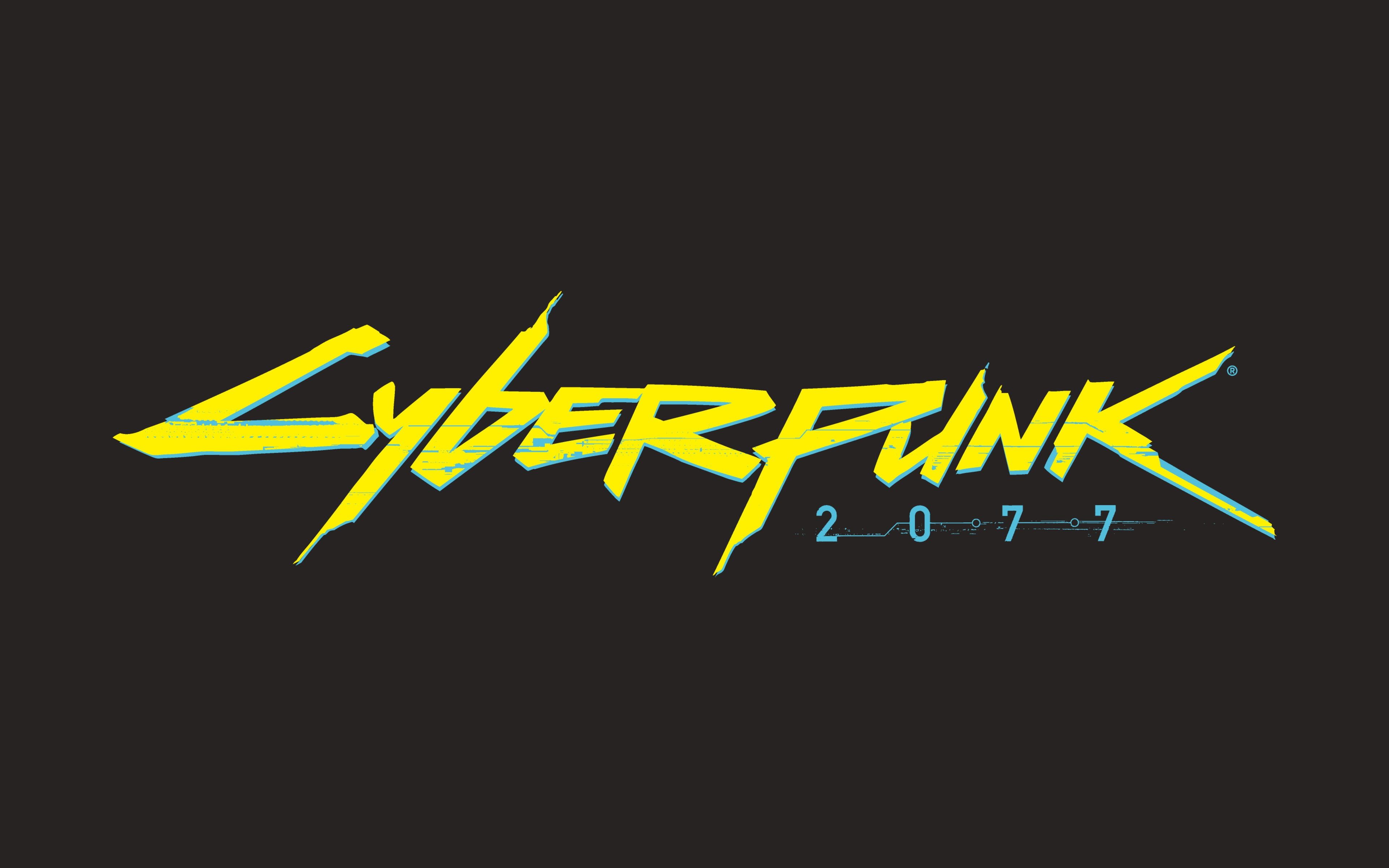 Cyberpunk 2077 Logo Background