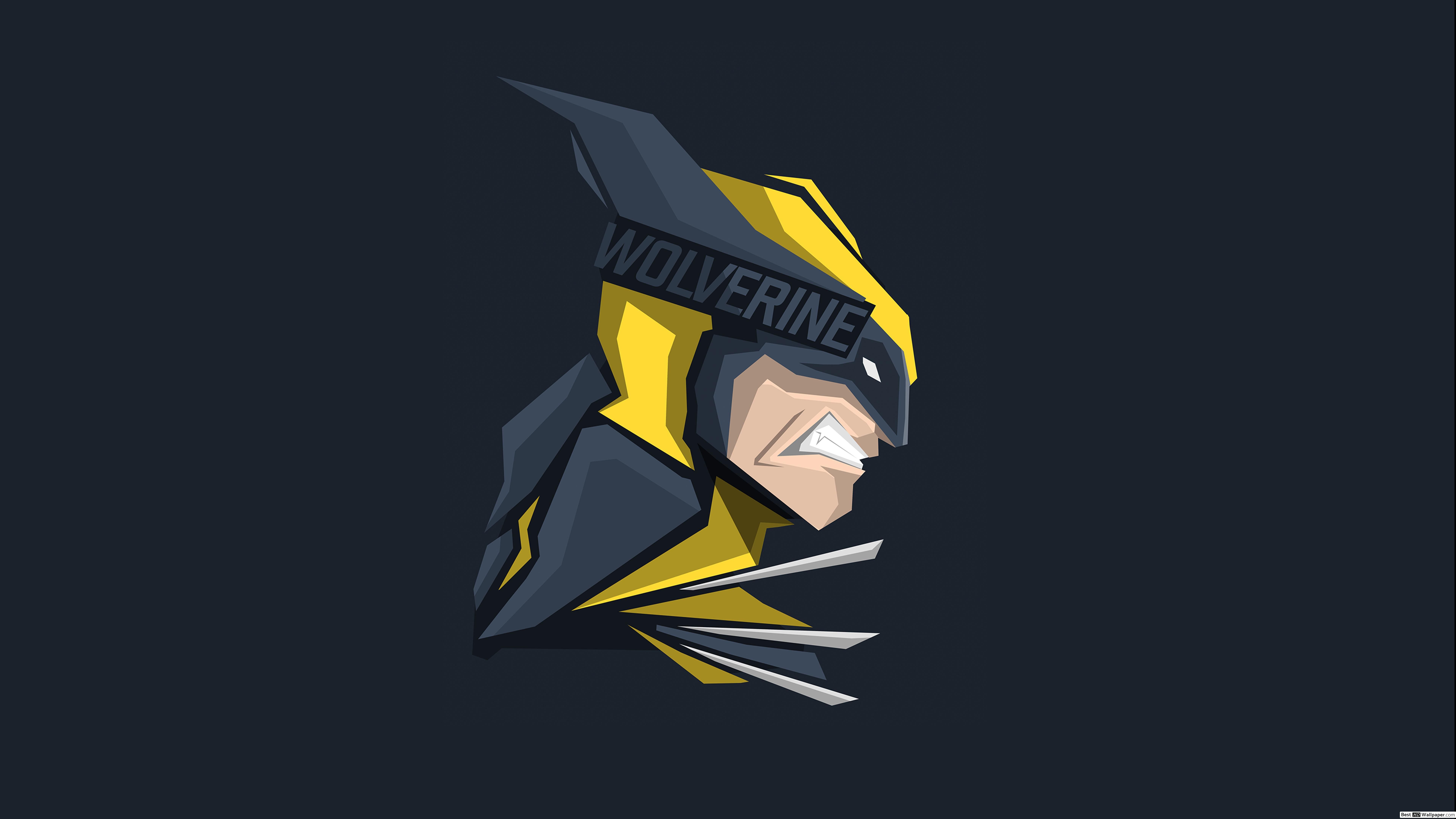 Marvel X Men Wolverine Minimalist HD Wallpaper Download