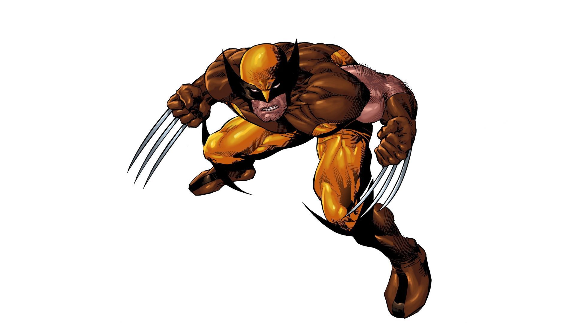 Desktop Wallpaper Wolverine, X Men, Minimal, Marvel Comics, Superhero, HD Image, Picture, Background, Be8be5