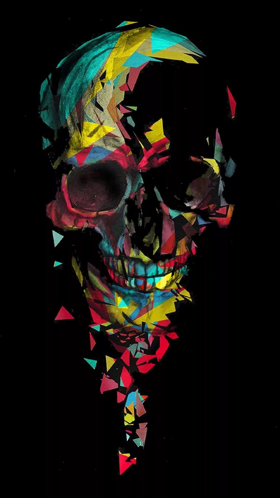 Cool Skull iPhone Wallpaper: Image