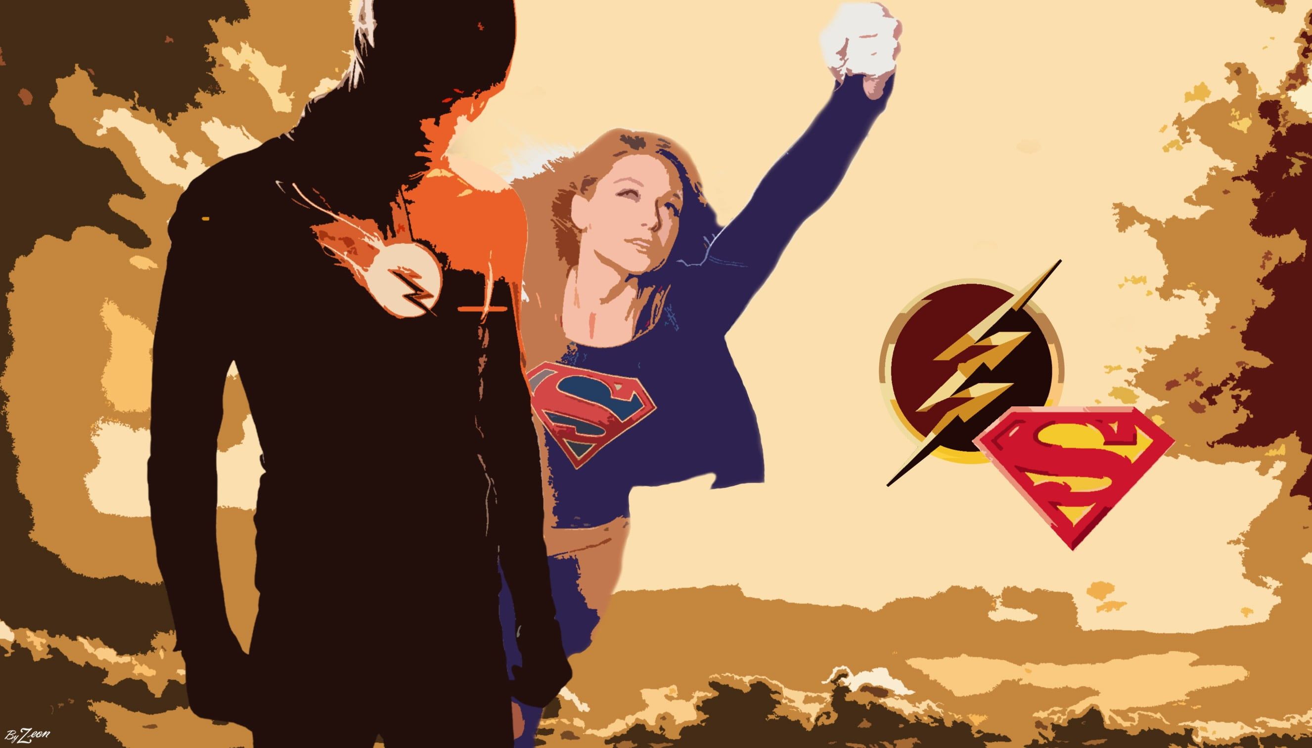 Supergirl E The Flash