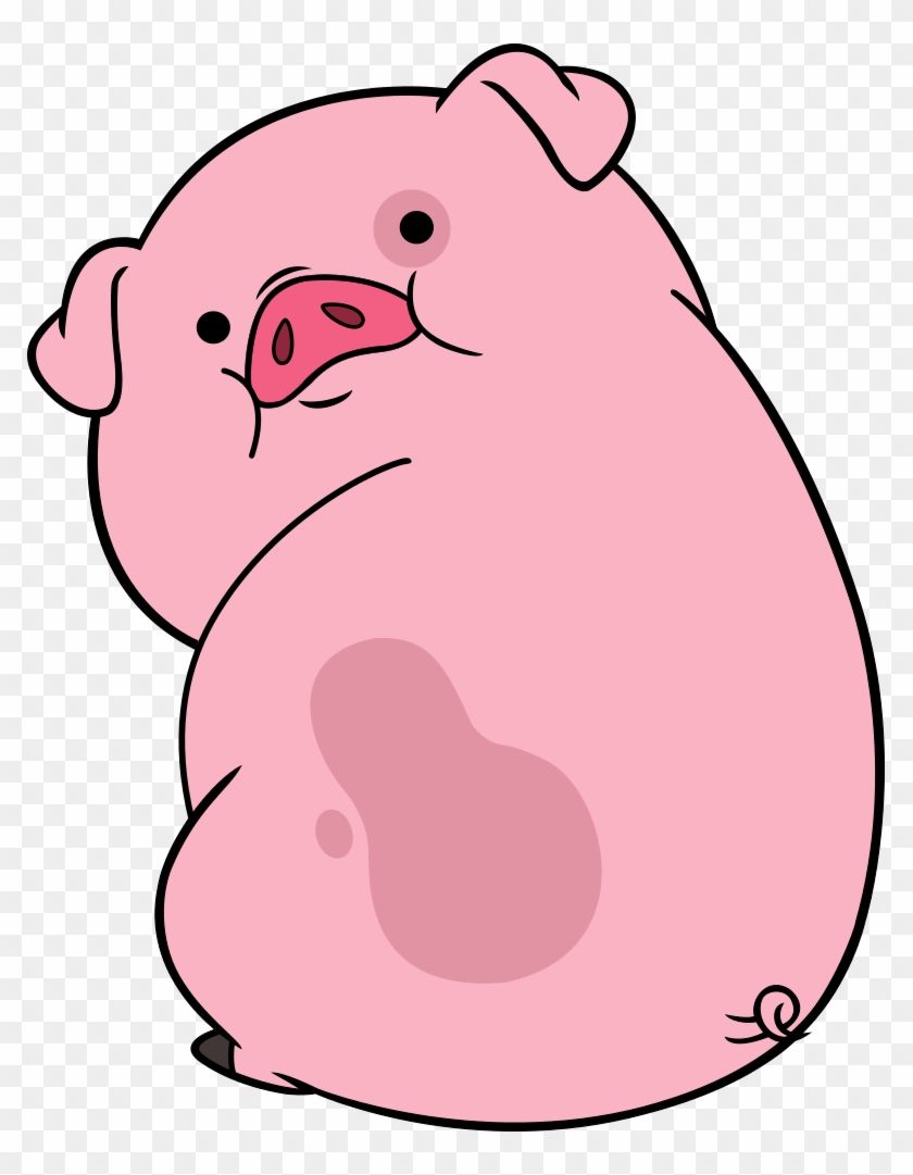 Drawn Pig Gravity Falls The Pig Png, Transparent Png