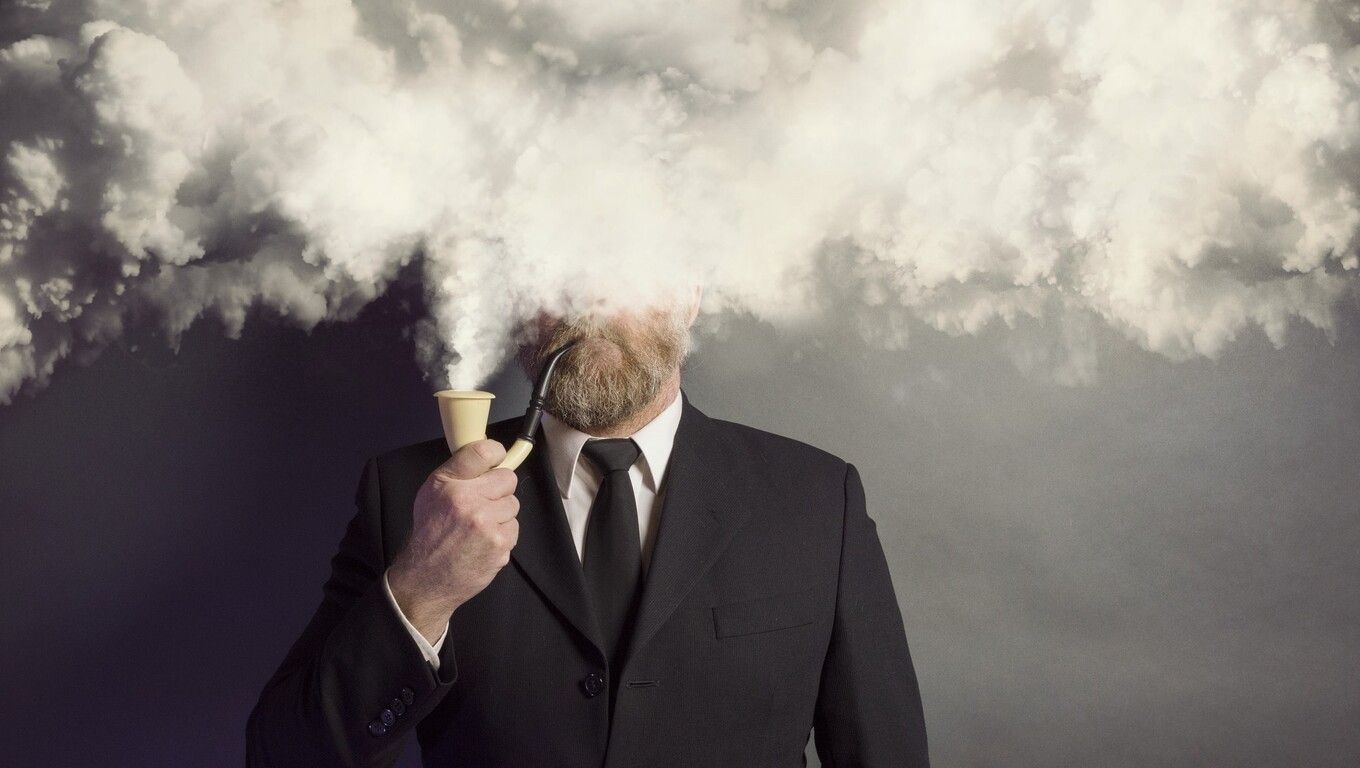 Smoking Beard Man Laptop HD HD 4k Wallpaper, Image, Background, Photo and Picture