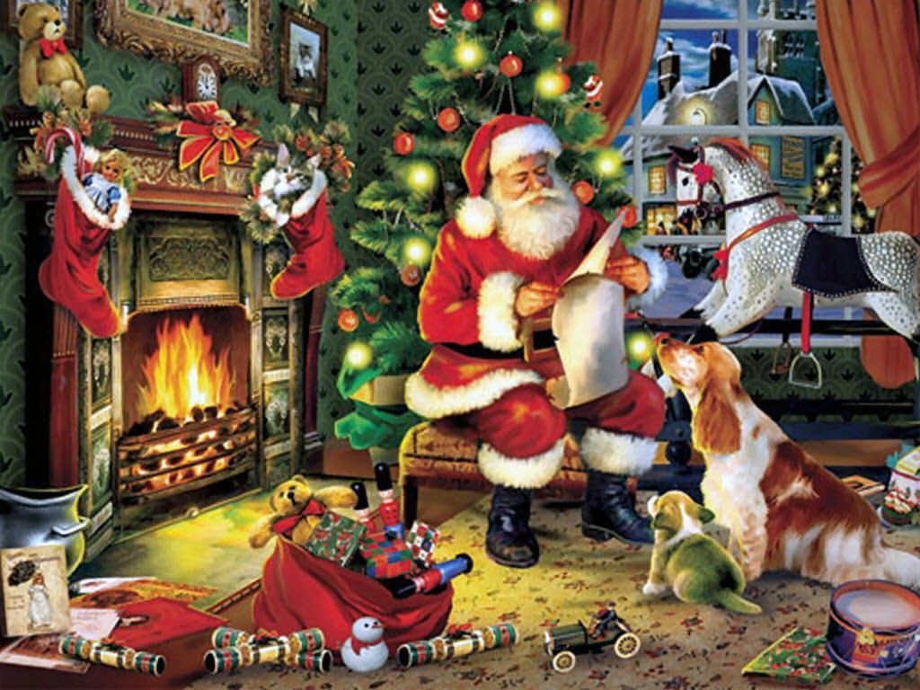 Classic Christmas Cartoon Wallpaper Free Classic Christmas Cartoon Background