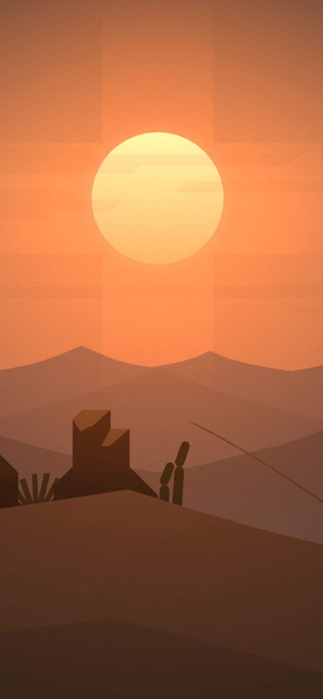 Altos Odyssey Minimalist Desert iPhone XS, iPhone iPhone X Wallpaper, HD Games 4K Wallpaper, Image, Photo and Background