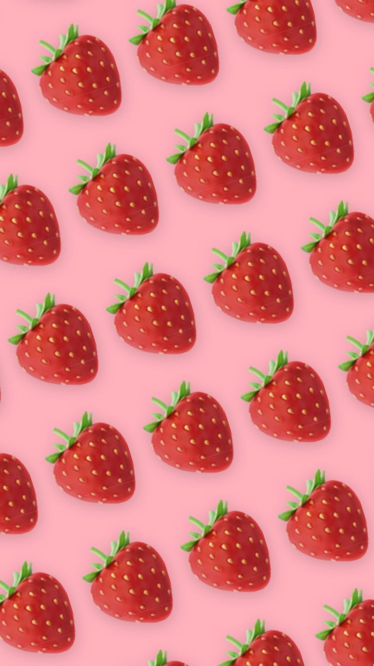 Strawberry pink aesthetic wallpaper. Pink aesthetic, Aesthetic wallpaper, Wallpaper