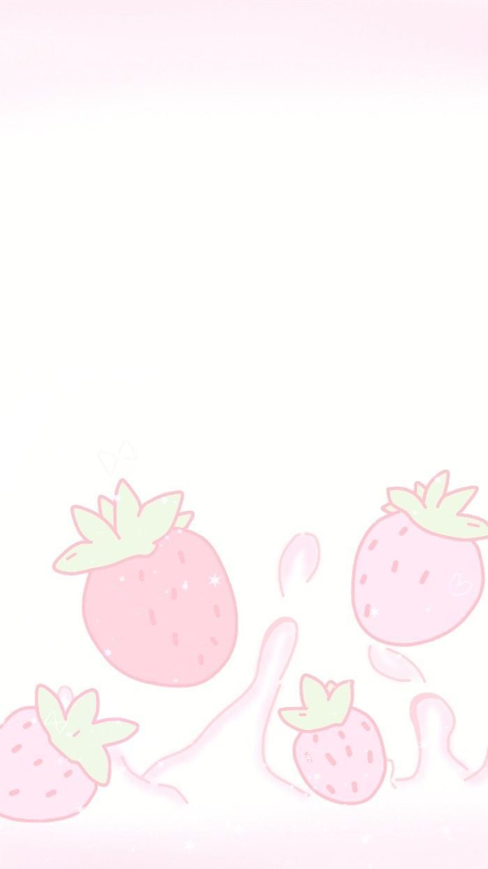 Kawaii Strawberry Wallpaper Free Kawaii Strawberry Background