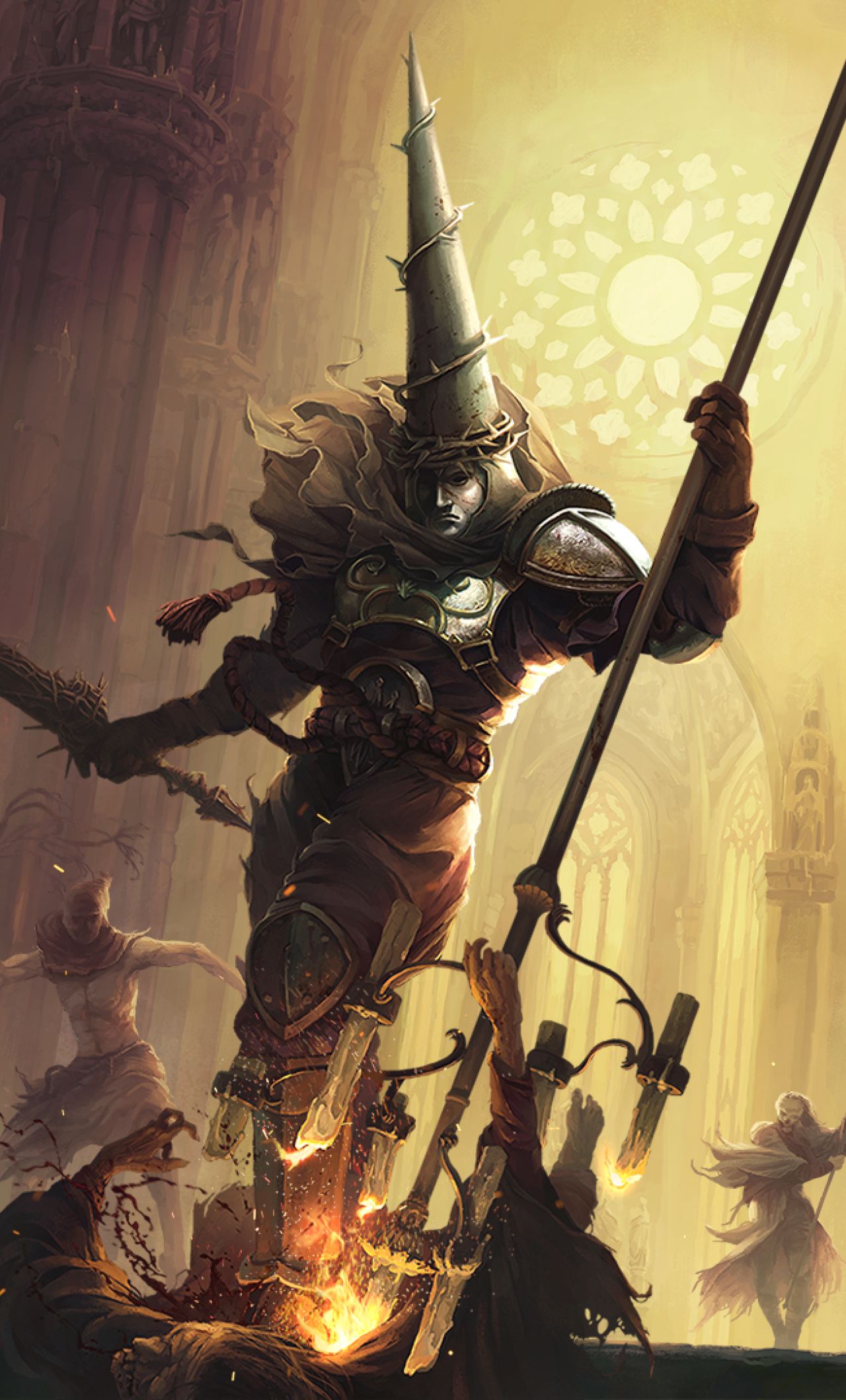 Blasphemous Game iPhone 6 plus Wallpaper, HD Games 4K Wallpaper, Image, Photo and Background