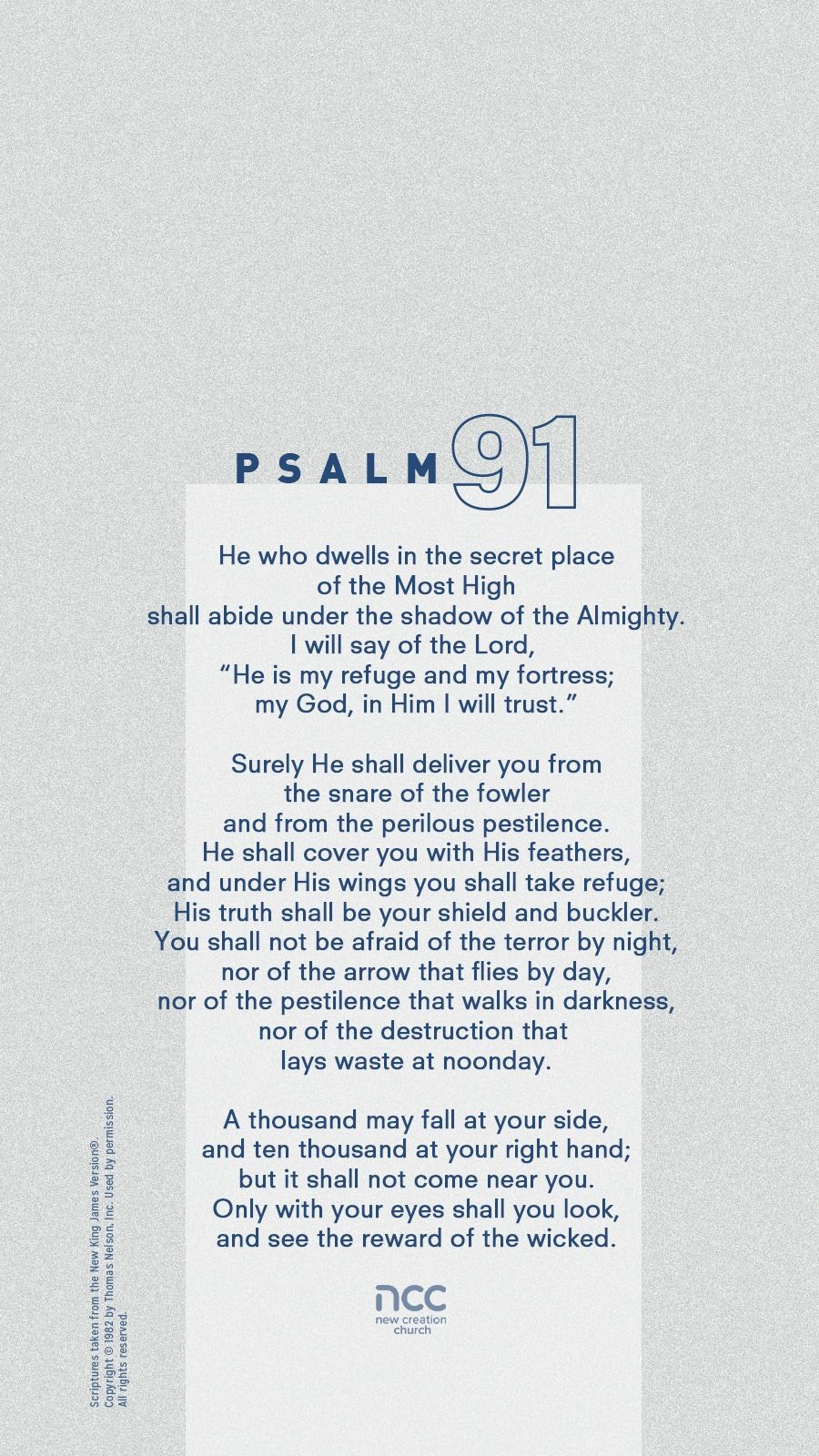Psalm 91 Wallpaper