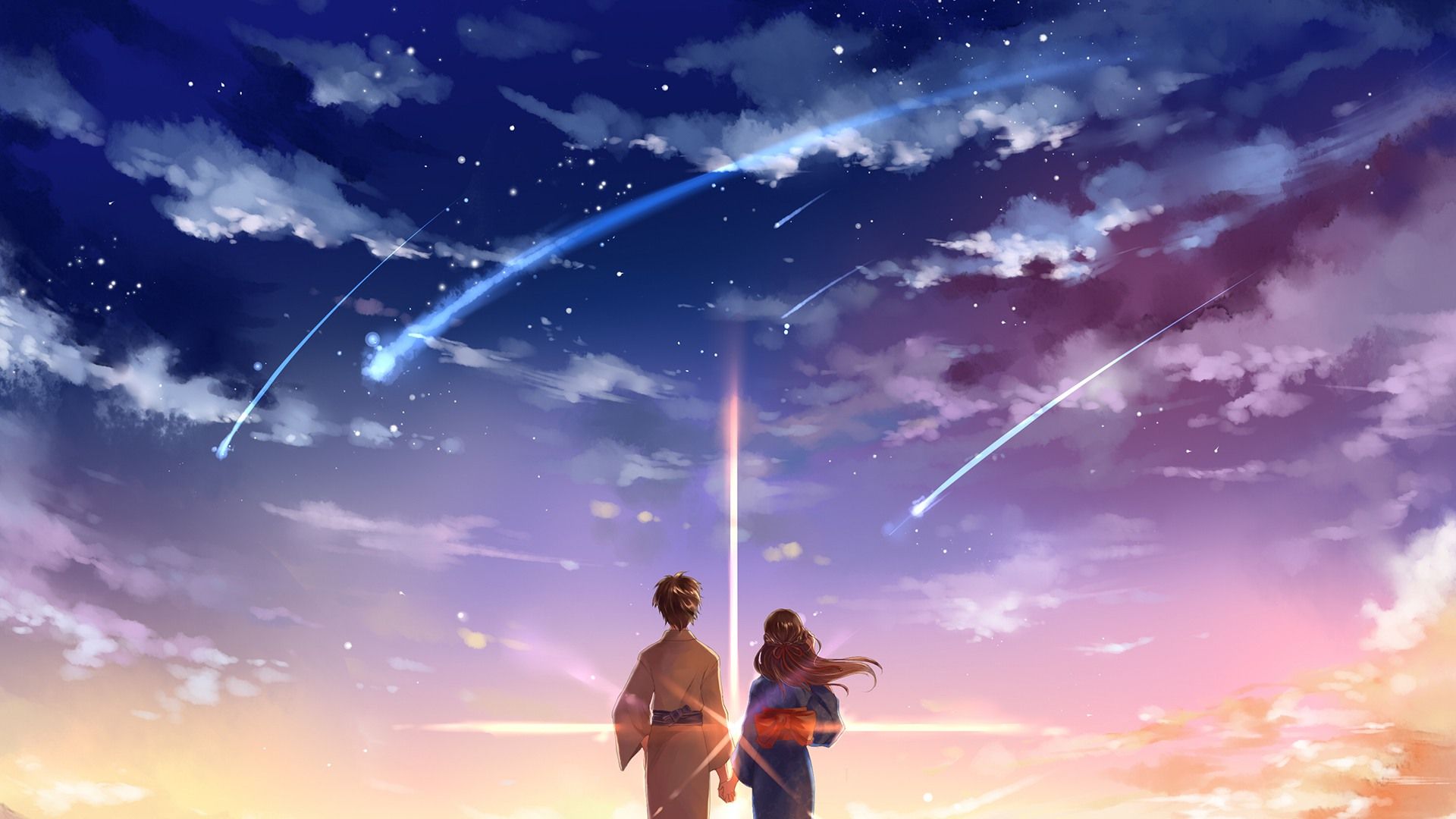 Sky Your Name Wallpaper 1920x1080