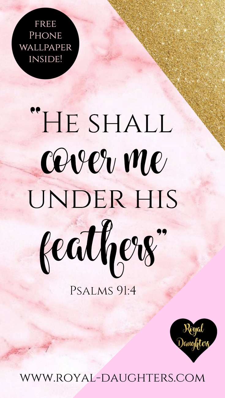He Shall Cover You With His Feathers. Inspirational bible quotes, Bible quotes about faith, Faith quotes