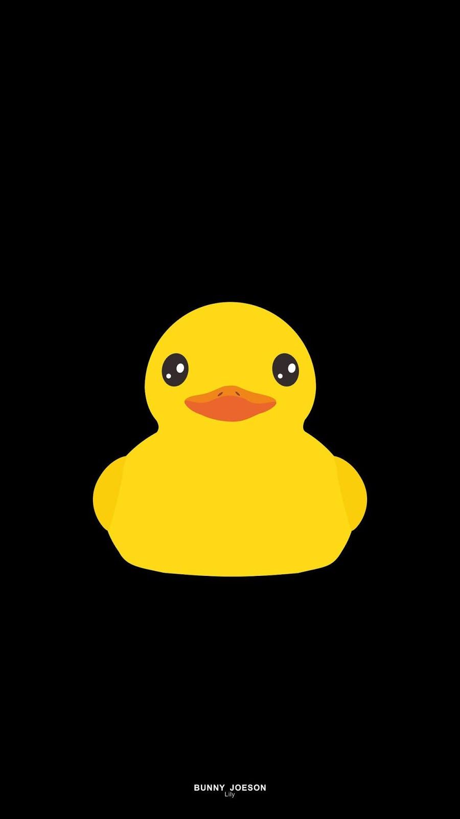 Rubber Duck Wallpaper with black background. HD Wallpaper For Your Mobile & PC