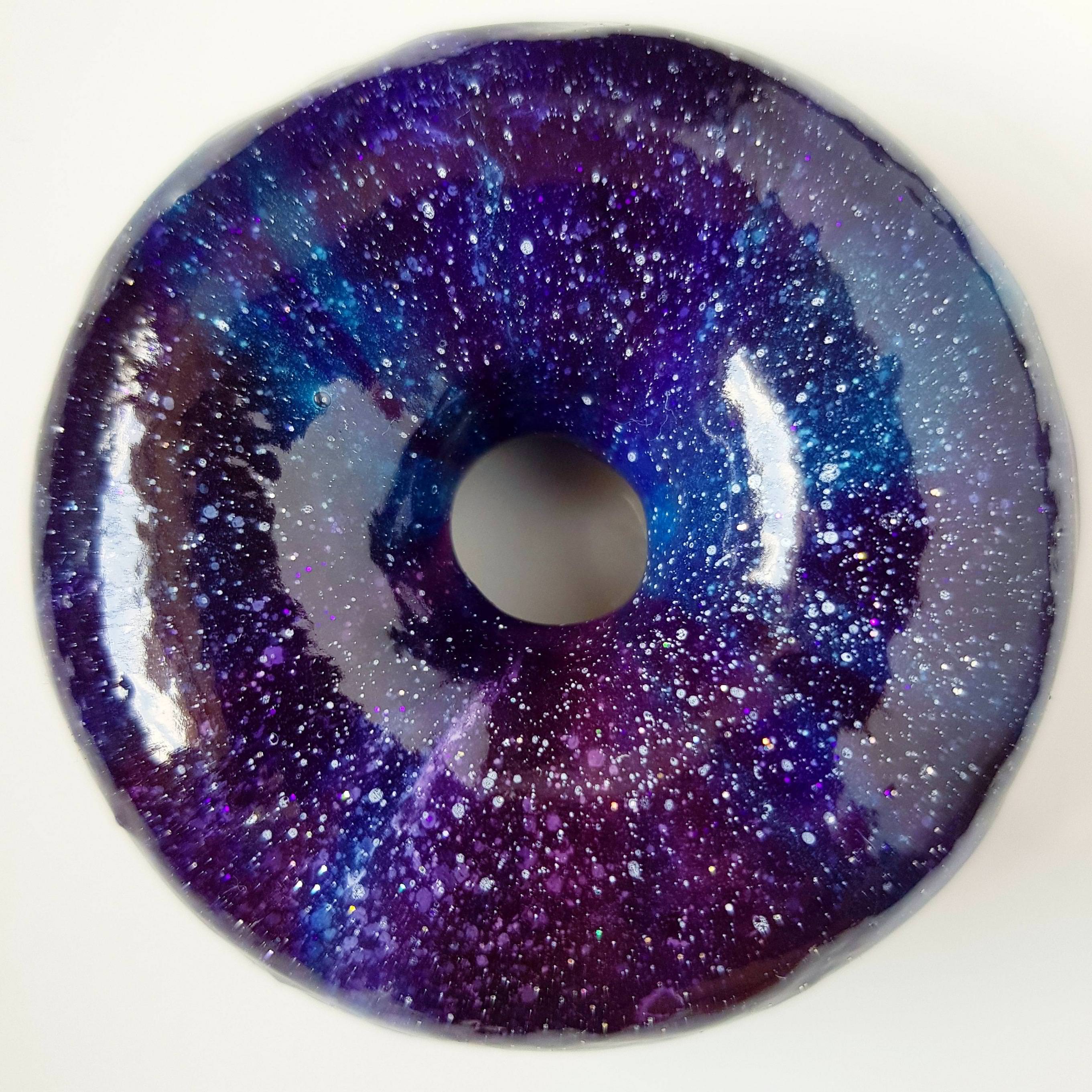 A Fellow Redditor Cooked Up The Galaxy Donut. Wanna Bite?