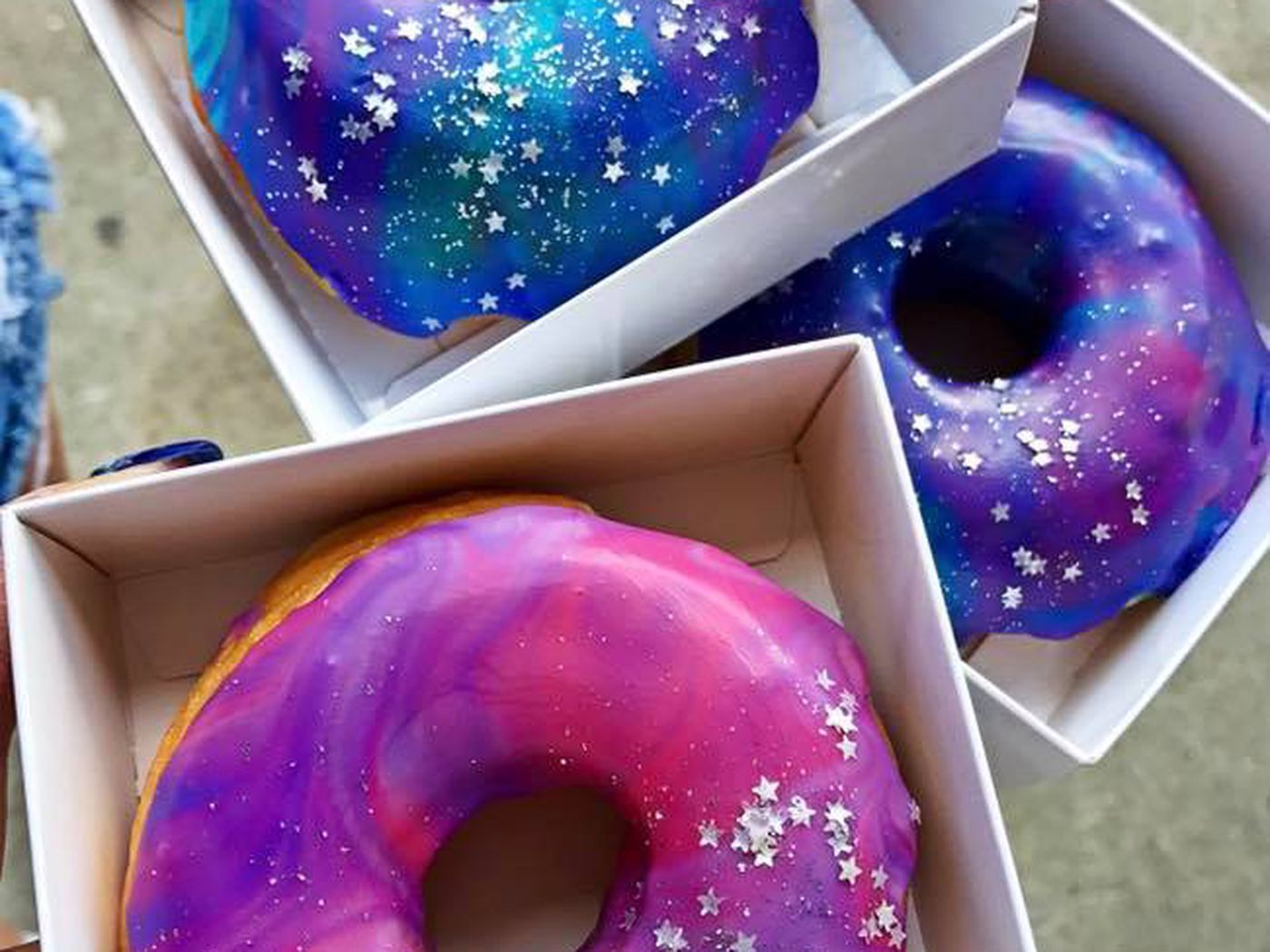 Sweet Daze's Instagram Worthy Galaxy Doughnuts & Black Ice Cream Will Soon Arrive