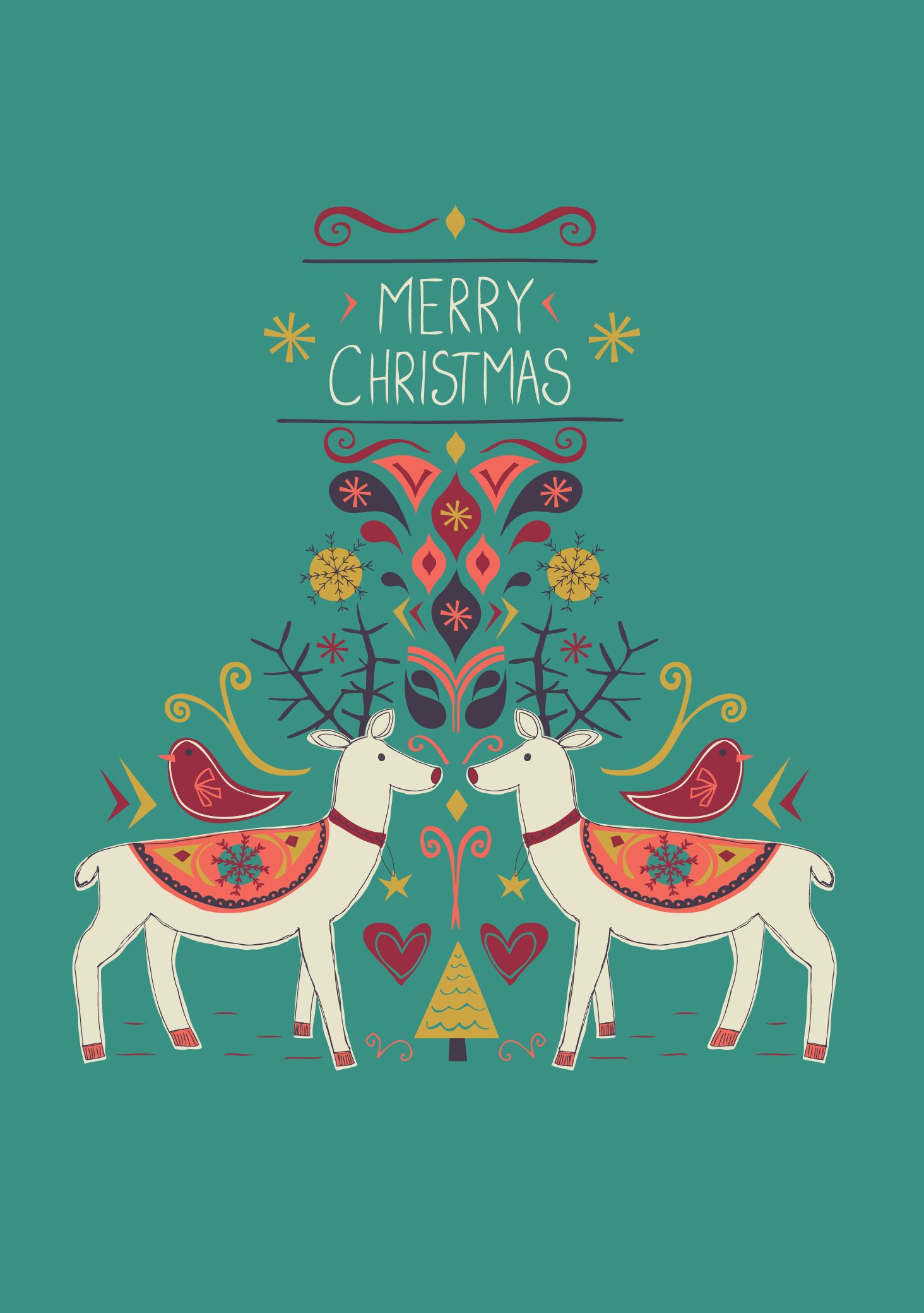 Merry Christmas iPhone Wallpapers - Wallpaper Cave