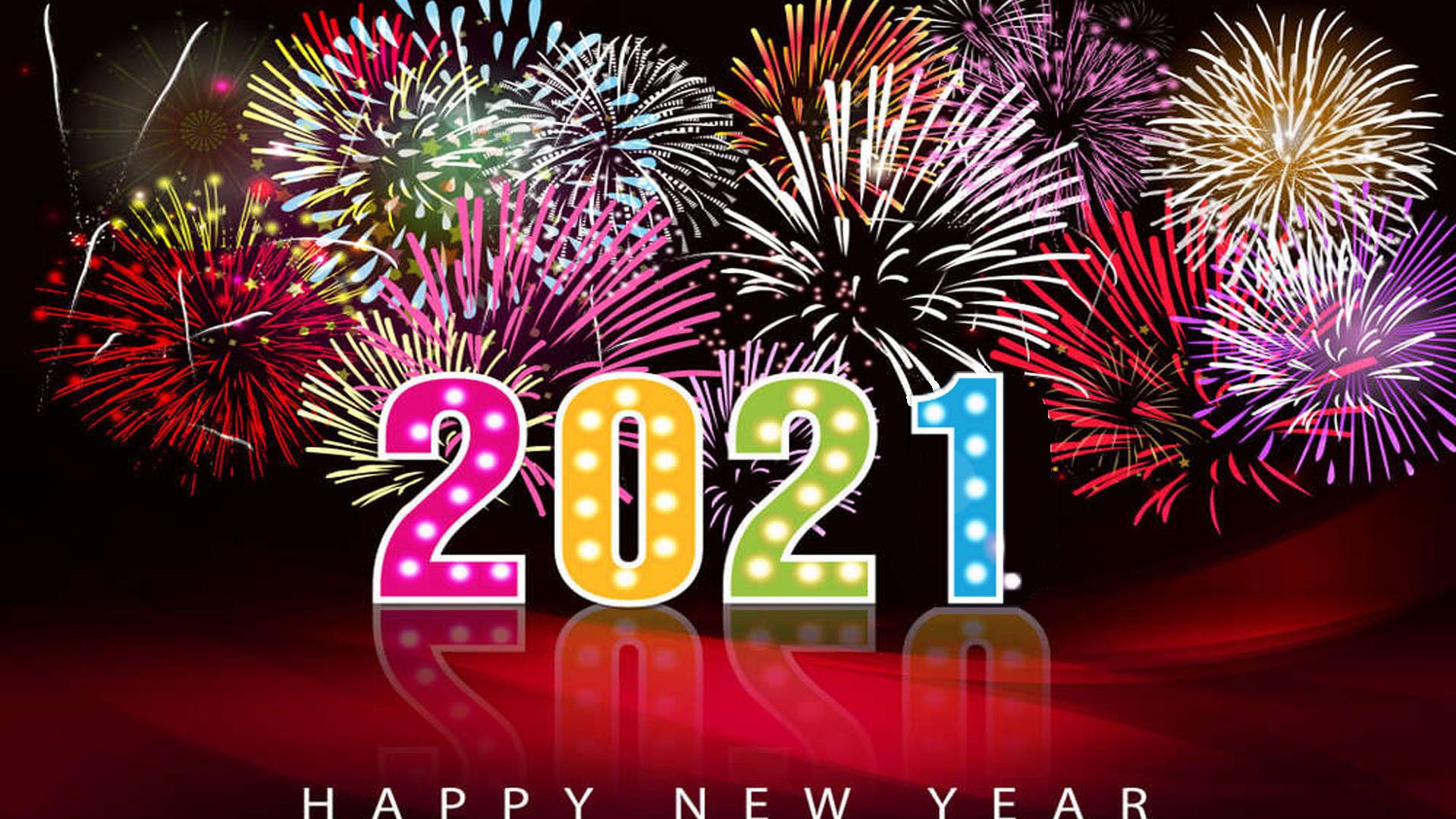 Happy New Year 2021 Wallpaper Background Image ID 12