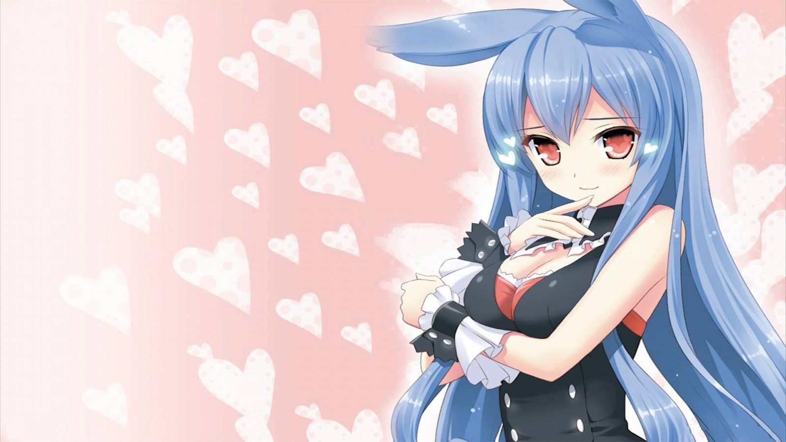 #animal Ears, #Kuro Usagi, #anime, #Mondaiji Tachi Ga Isekai Kara Kuru Sou Desu Yo?, #anime Girls, Wallpaper