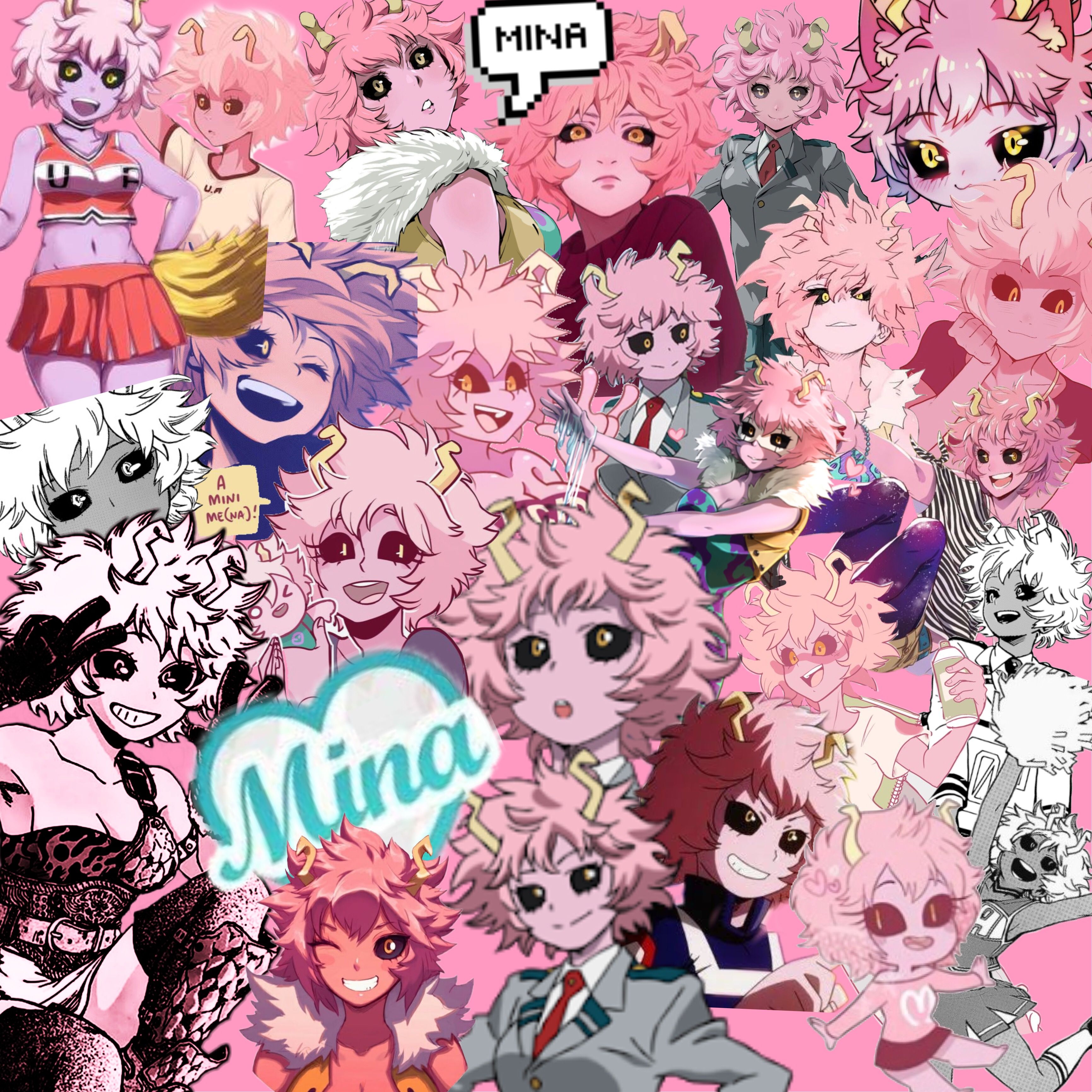 MHA Collage Wallpaper
