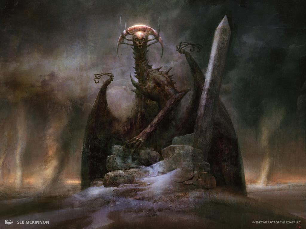 Magic: The Gathering #FeatureFriday: The captivating and spooky, Archfiend of Ifnir by Seb McKinnon. #MTGAKH