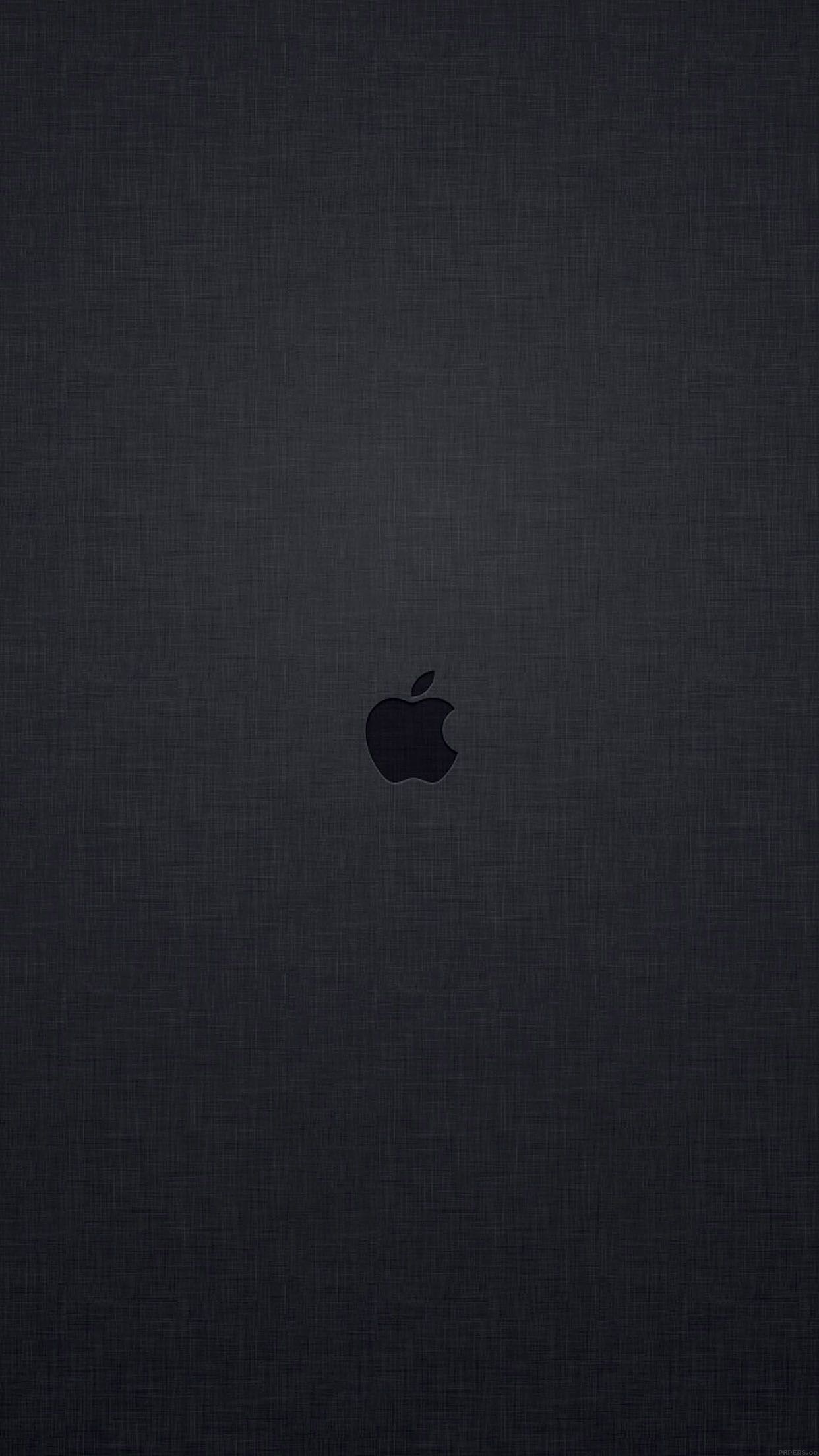 iPhoneXpapers tiny apple logo dark