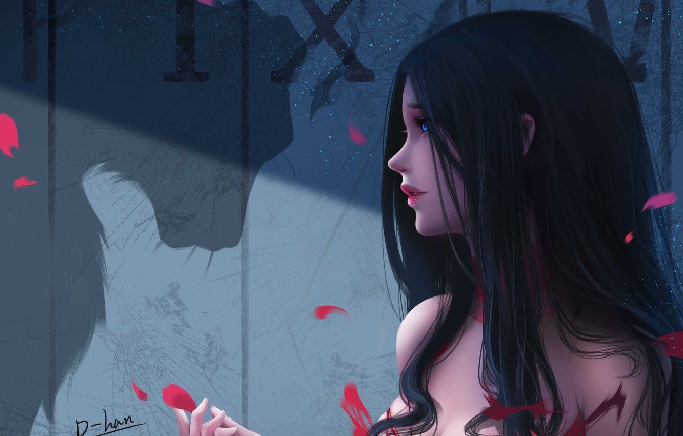 Black Hair Wallpaper