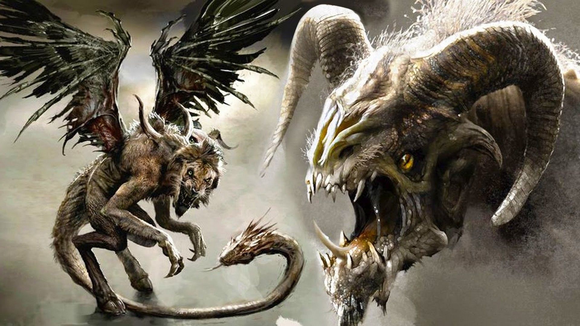 Monsters And Creatures Of Greek Mythology Free Mythology Wallpaper 4k Wallpaper & Background Download